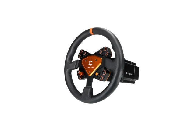 simucube-tahko-round-orange-edition-simucube-2-bundle-base-e-volante image 1