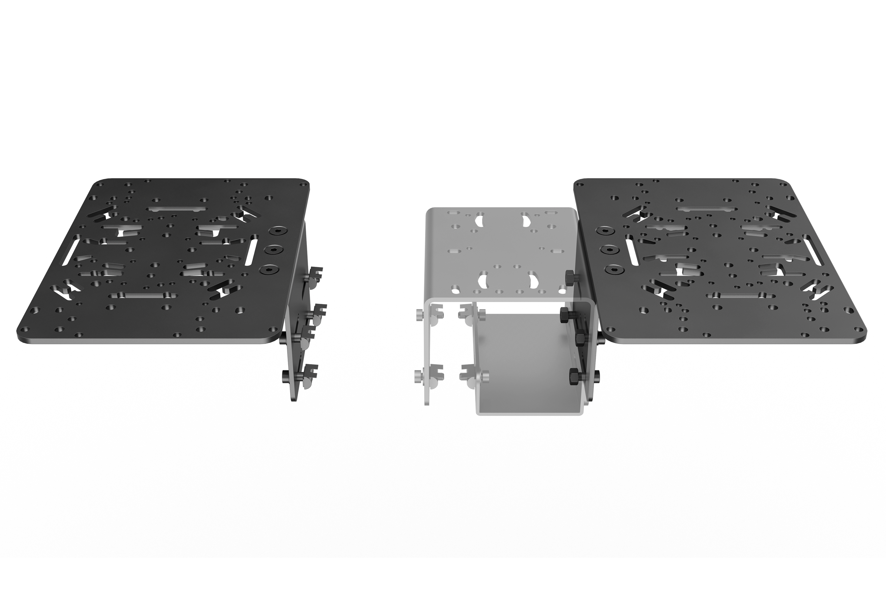 trak-racer-tr-one-supporti-hotas-flight-sim-destro-sinistro-per-alluminio image 1