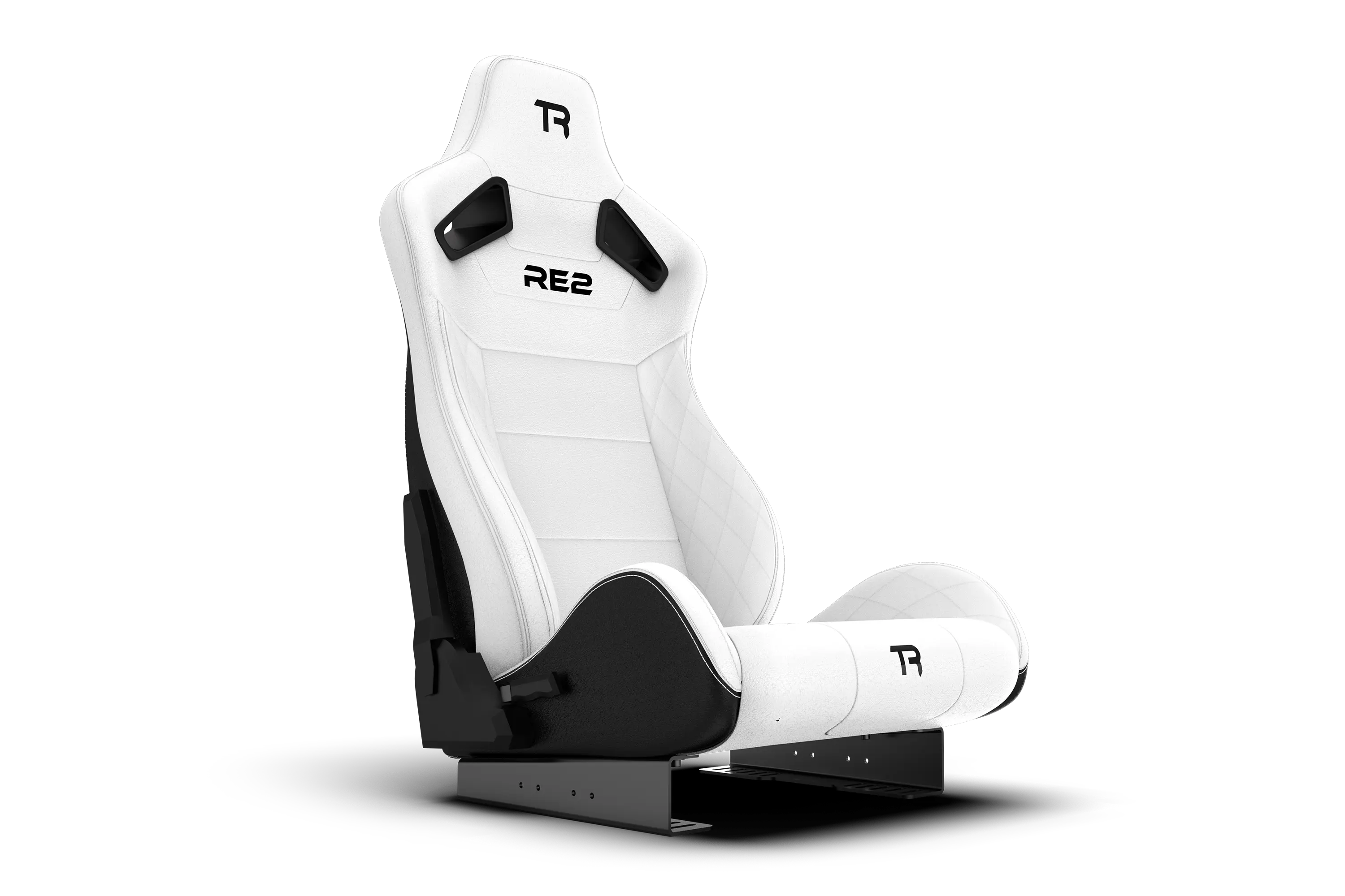 trak-racer-re2-sedile-sim-racing-reclinabile-dual-lock-bianco-diamond image 7