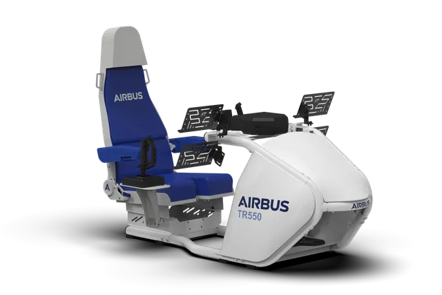 trak-racer-airbus-tr550-flight-simulator-telaio-cockpit-solo-frame image 1