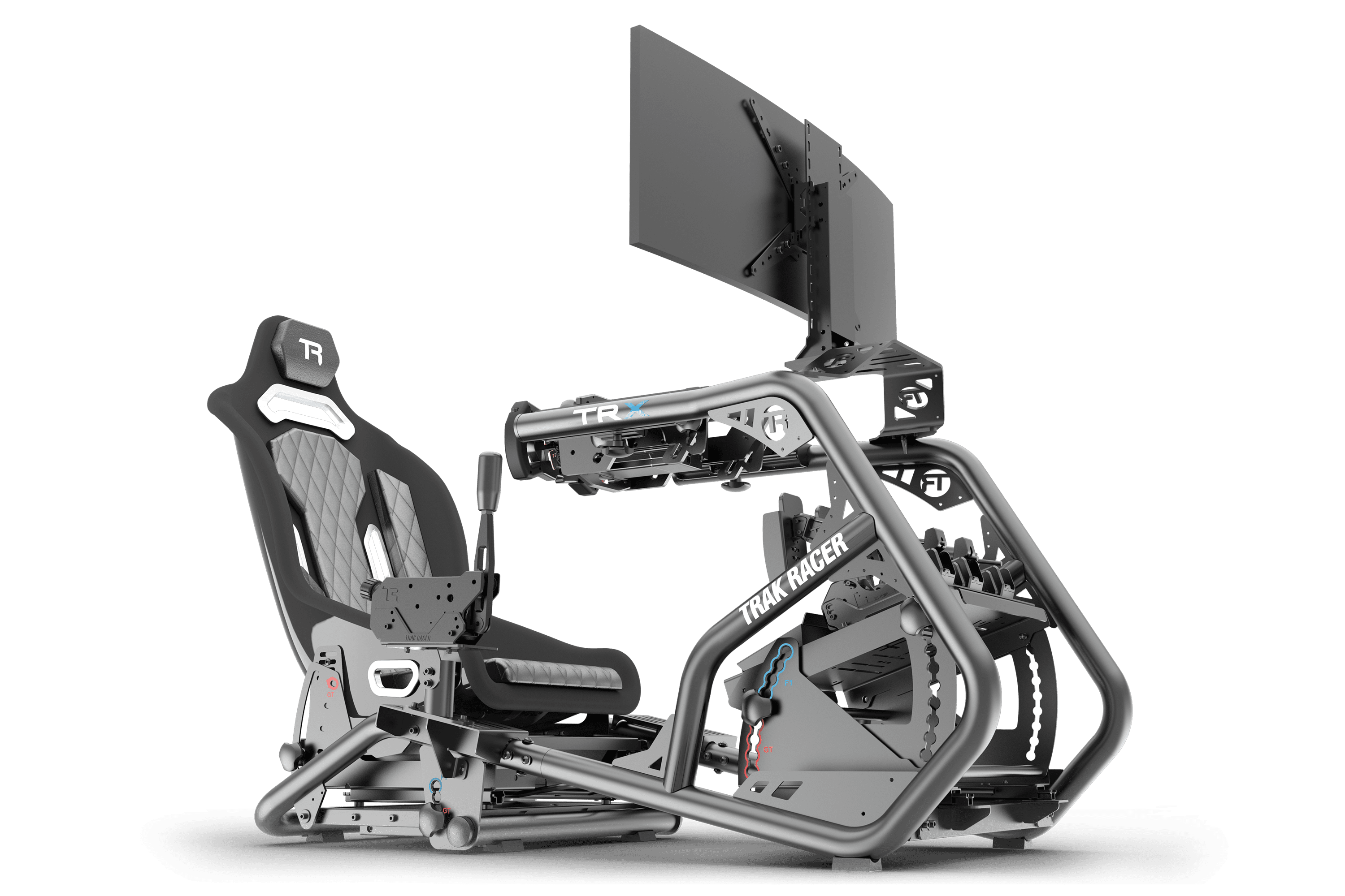 trak-racer-mount-cambio-universale-slider-per-alpine-racing-trx-nero image 2