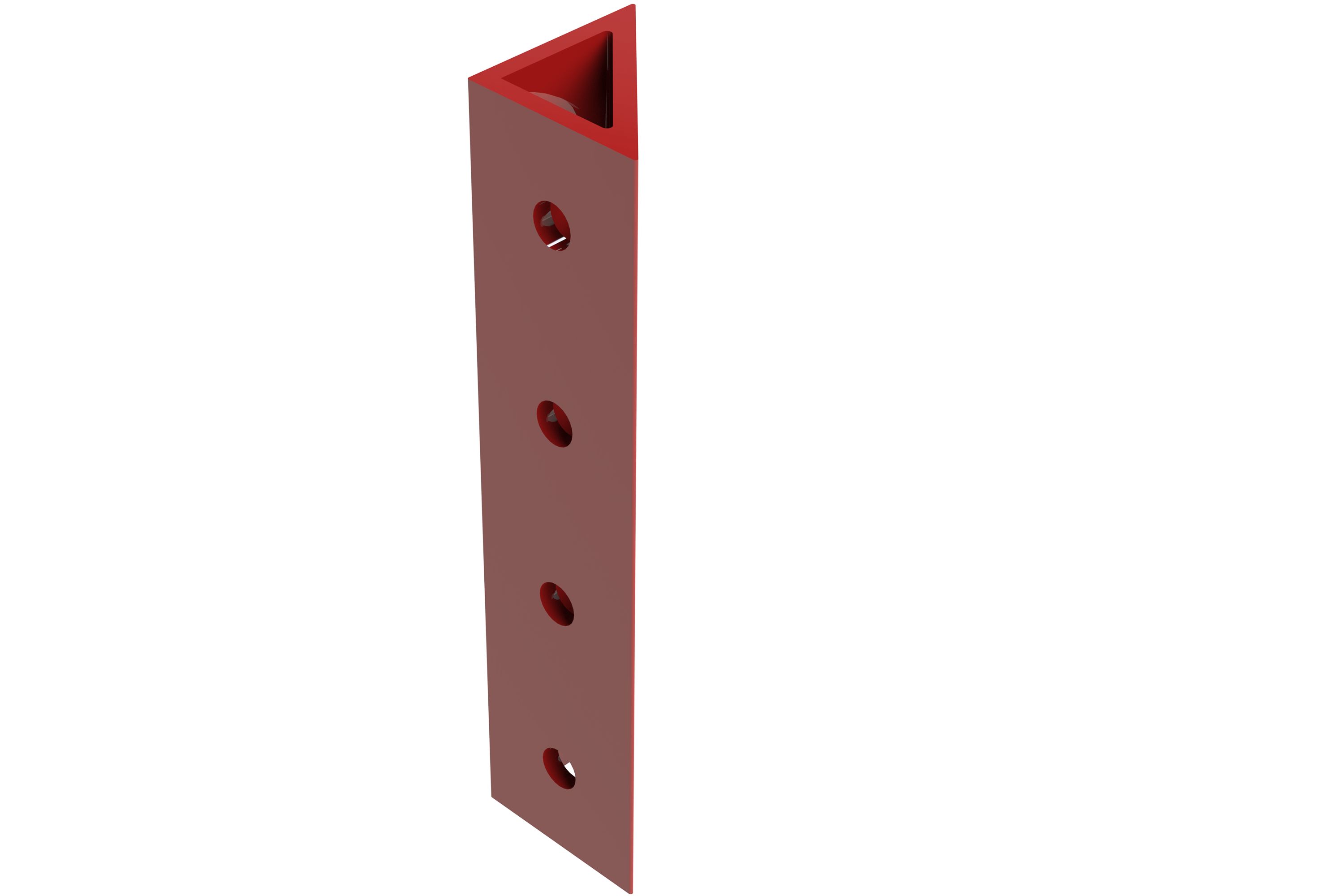 trak-racer-tr8020-staffa-angolare-di-ricambio-160x40mm-rossa image 4