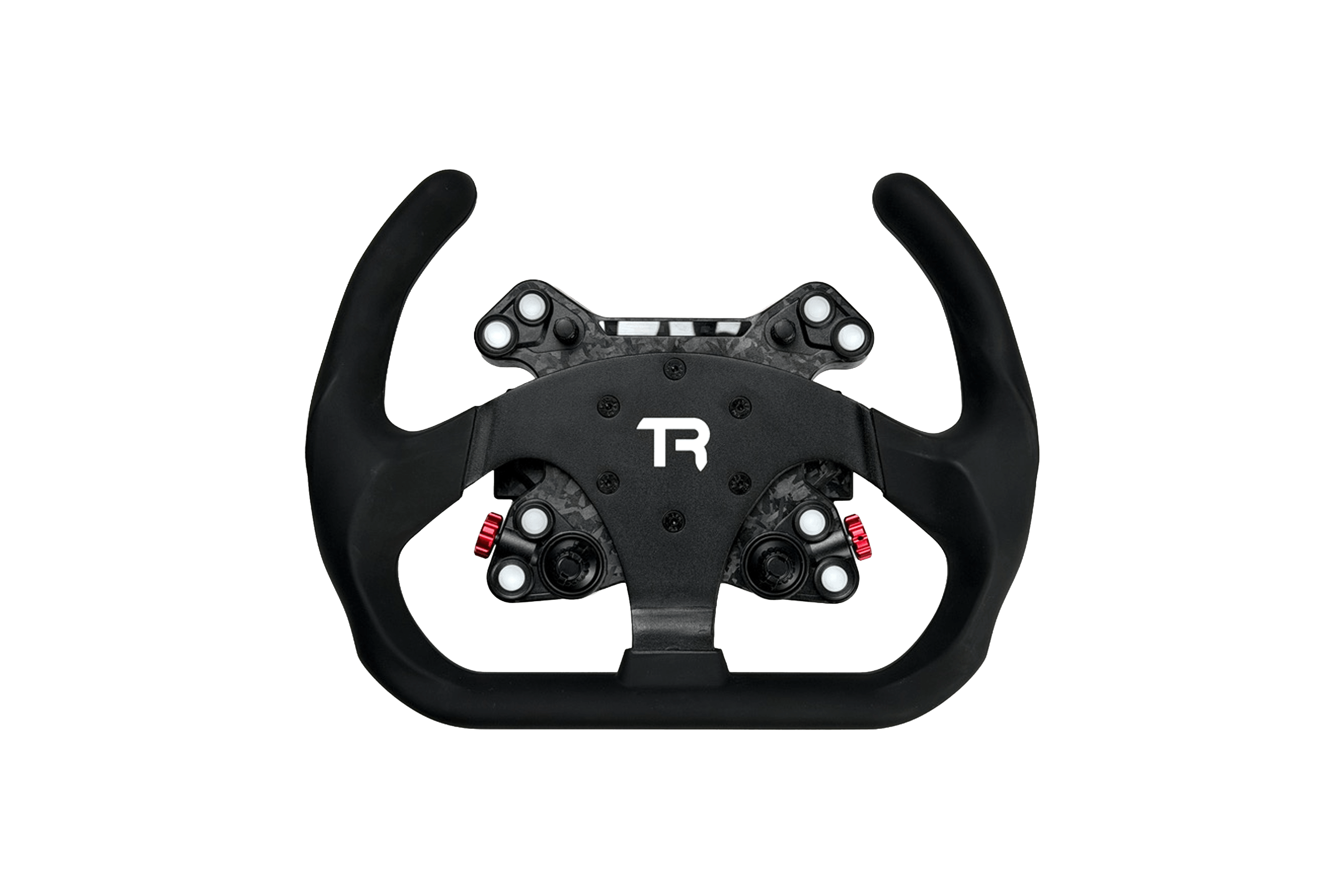 trak-racer-330mm-flat-bottom-open-gt-corona-volante-sim-racing-alluminio image 7