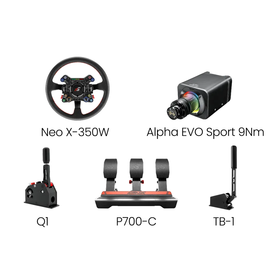 simagic-fd-starter-sim-5-piece-bundle-kit-direct-drive-completo image 1