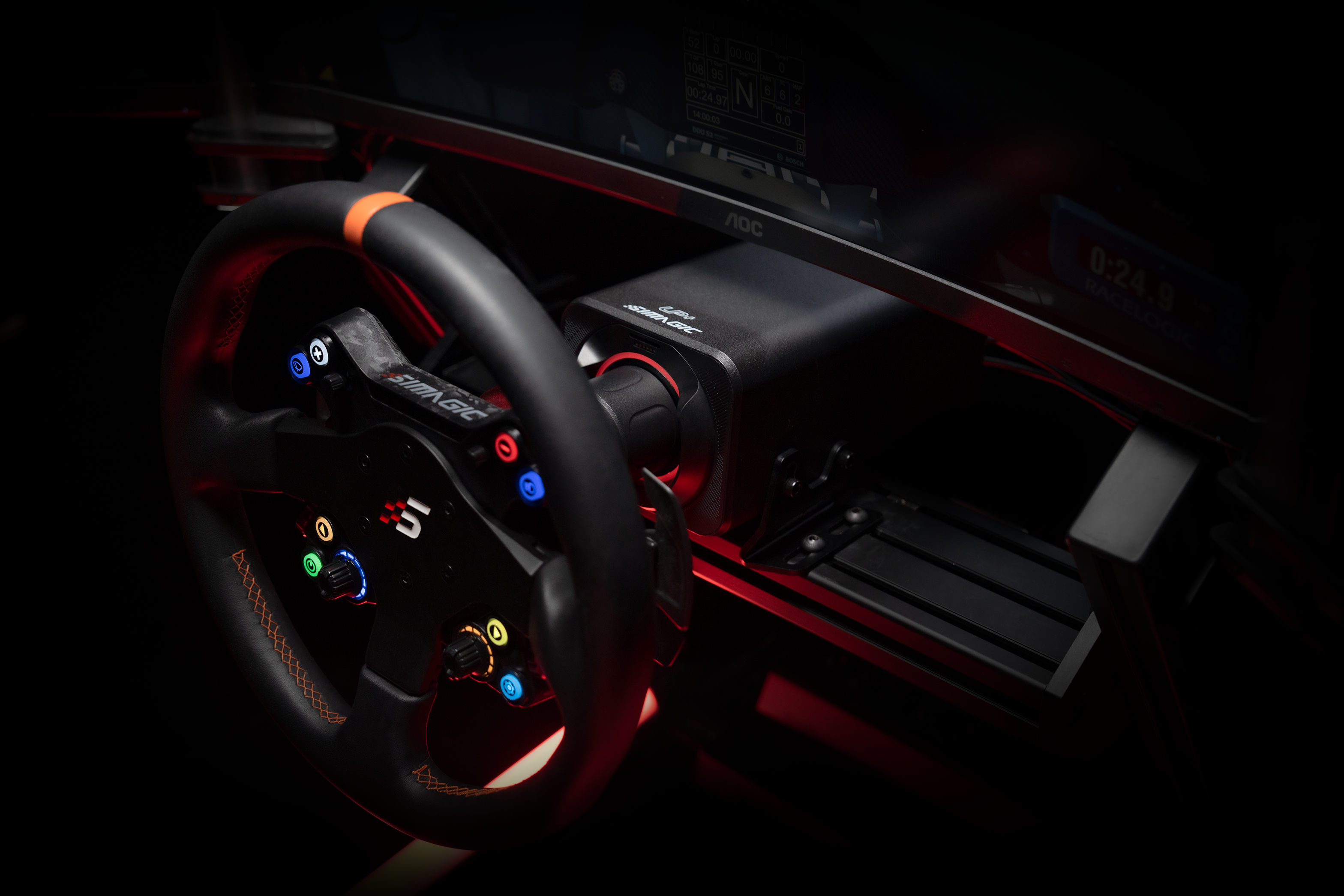 simagic-alpha-evo-ultra-base-volante-direct-drive-28nm image 2