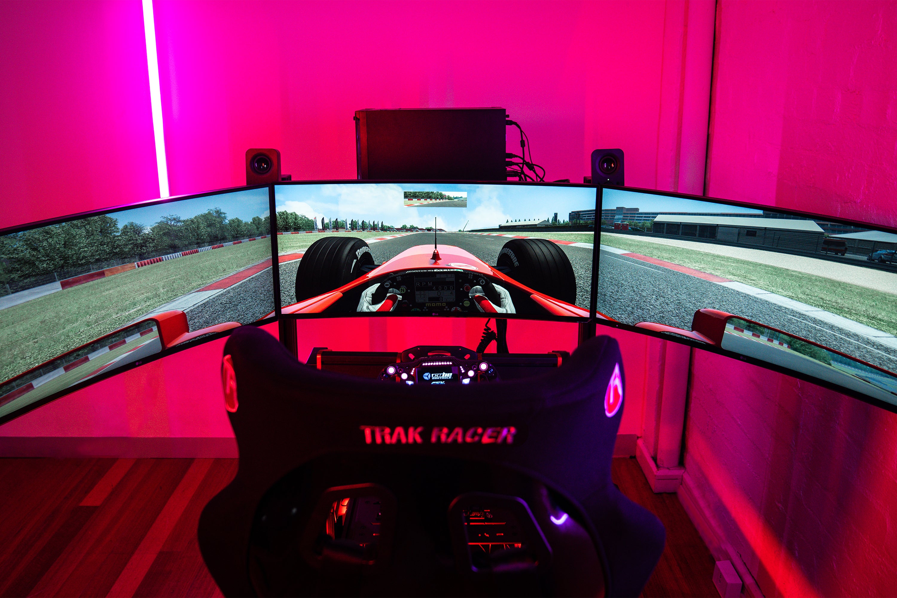 trak-racer-tr160-mk4-spec-4-simulatore-pre-assemblato-full-motion image 2