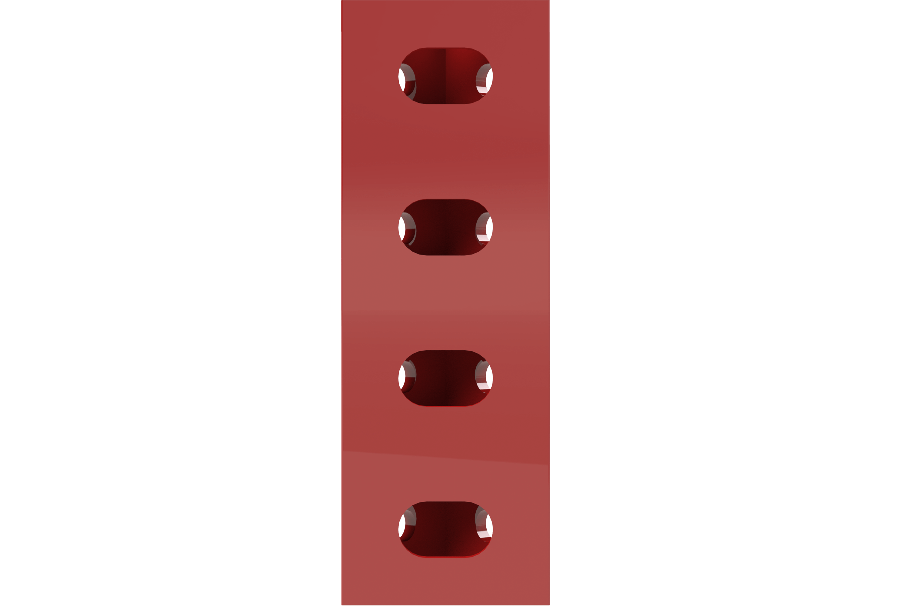 trak-racer-tr8020-staffa-angolare-di-ricambio-160x40mm-rossa image 1