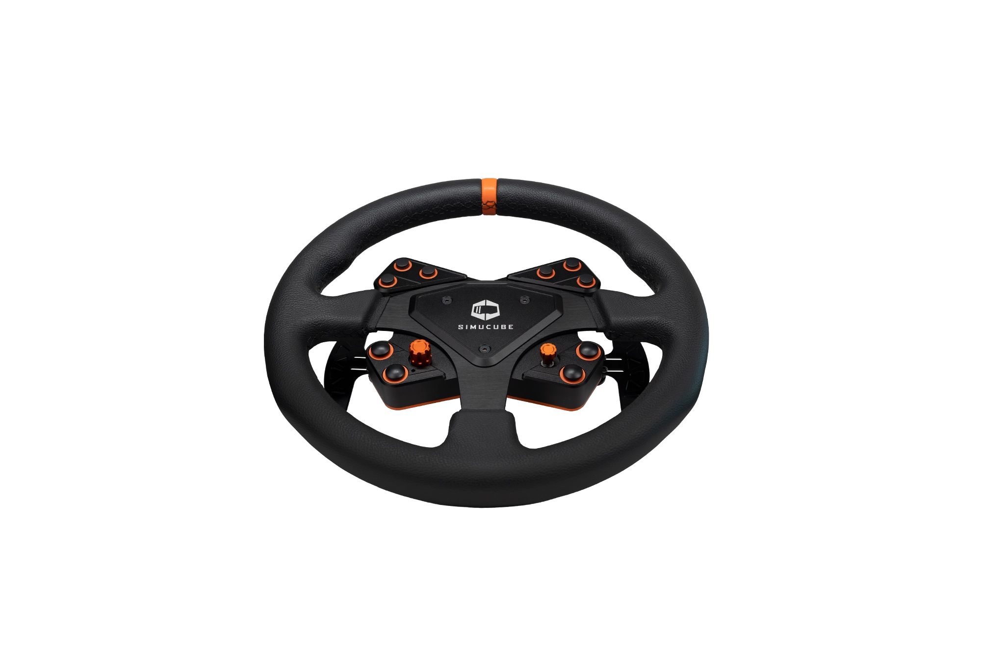 simucube-tahko-round-black-edition-volante-sim-racing-rotondo image 2