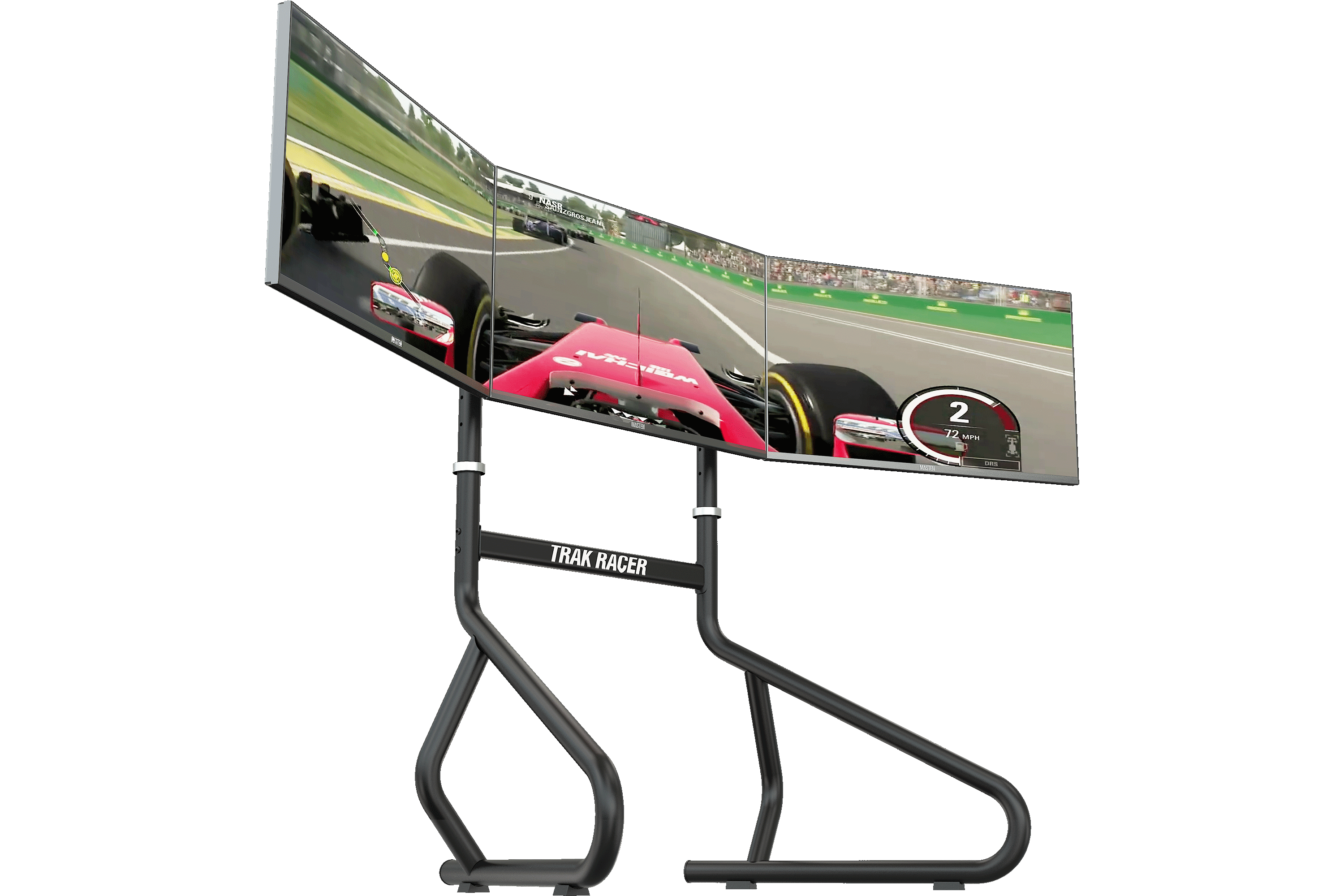 trak-racer-freestanding-triple-monitor-stand-per-3-monitor-32-45 image 2
