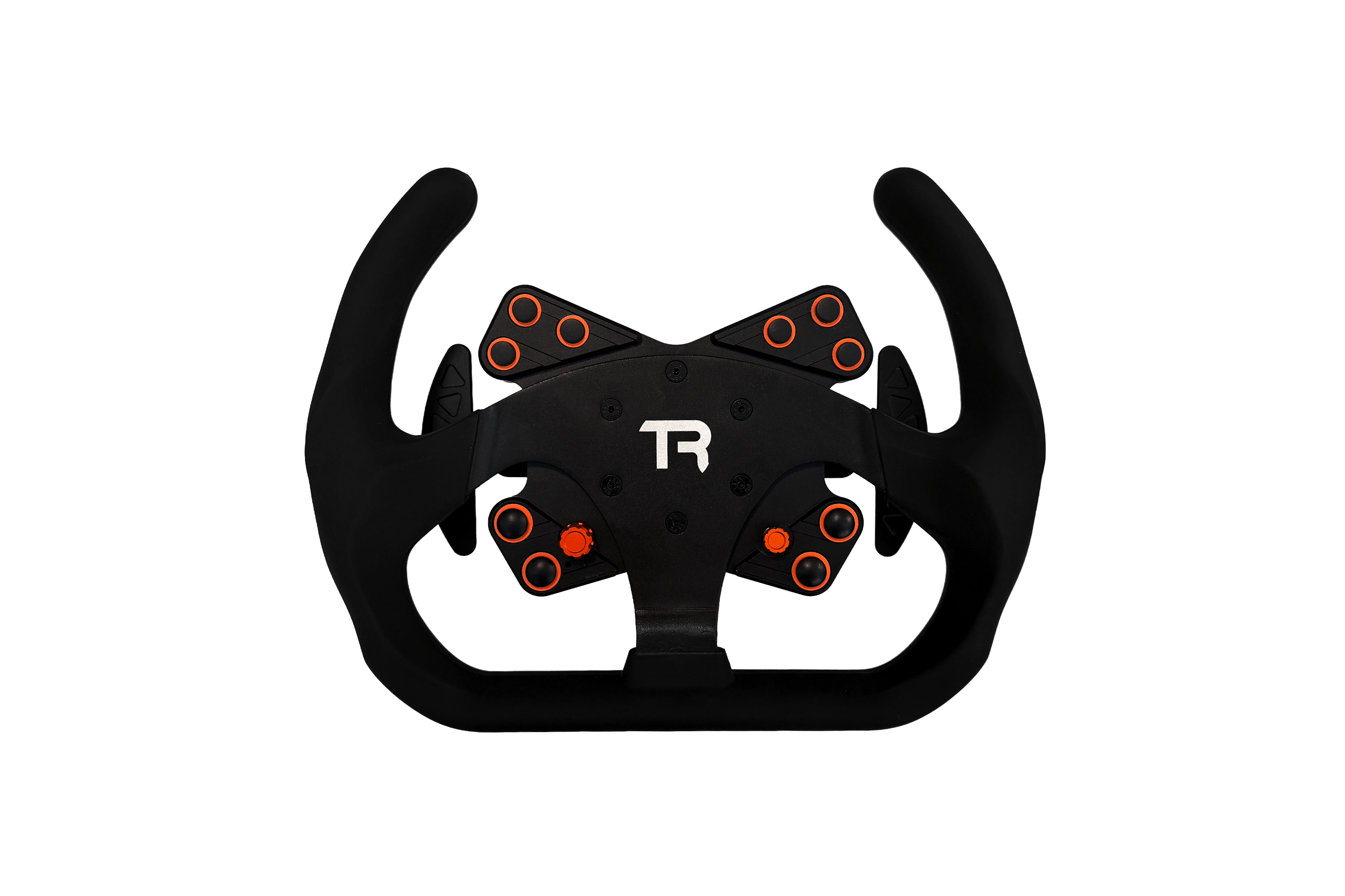 trak-racer-330mm-flat-bottom-open-gt-corona-volante-sim-racing-alluminio image 8