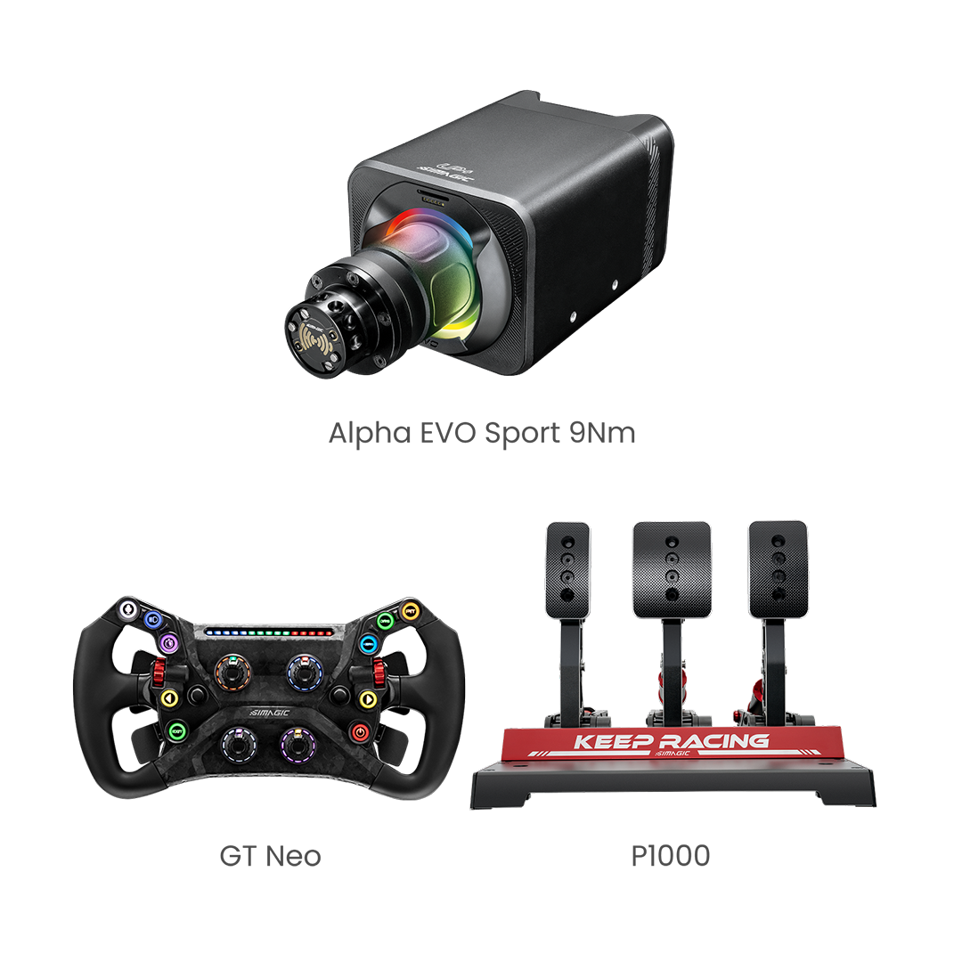 simagic-evo-sport-9nm-base-bundle-3-pezzi-direct-drive image 2