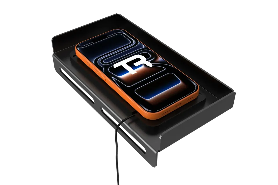 trak-racer-stazione-ricarica-wireless-con-supporto-per-cockpit-alluminio-tr8-pro image 1