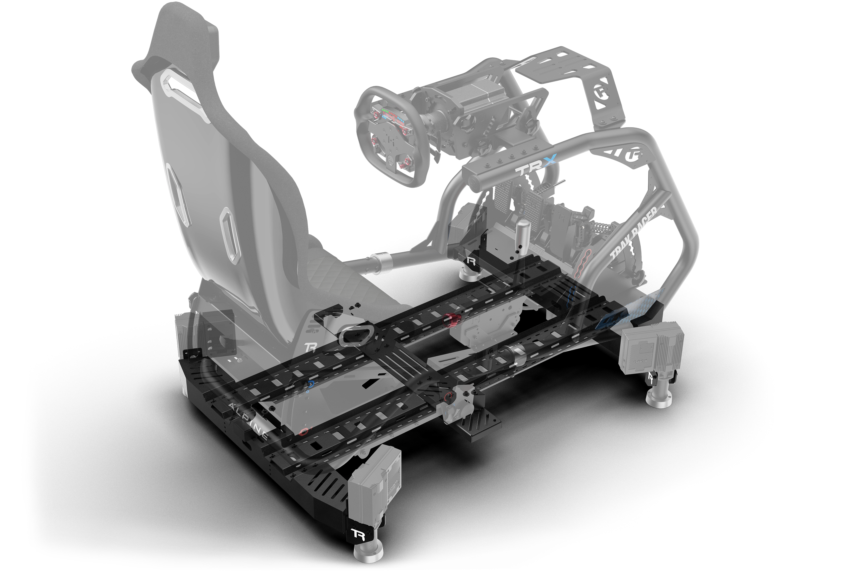 trak-racer-base-universale-in-acciaio-per-piattaforma-d-box-motion-2-o-4-attuato image 2