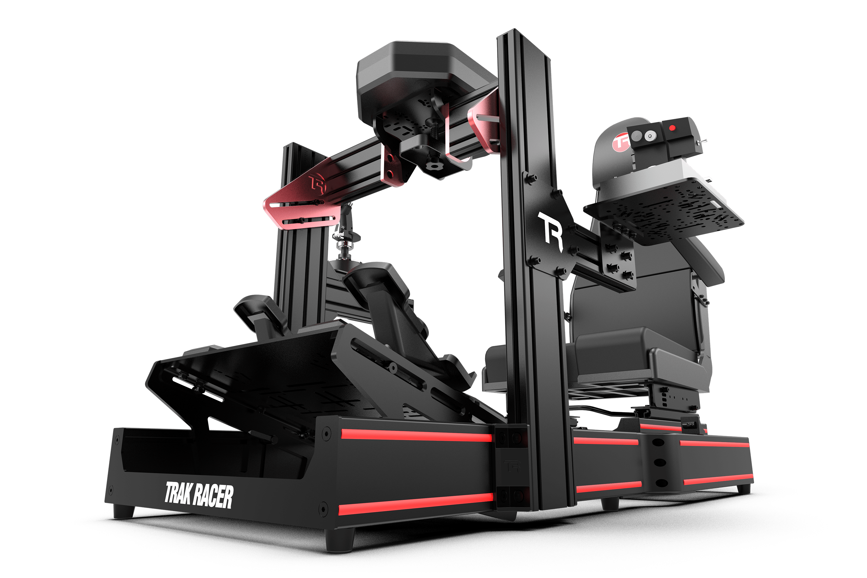 trak-racer-flight-sim-control-mount-kit-2-supporti-laterali-240mm-alluminio image 3