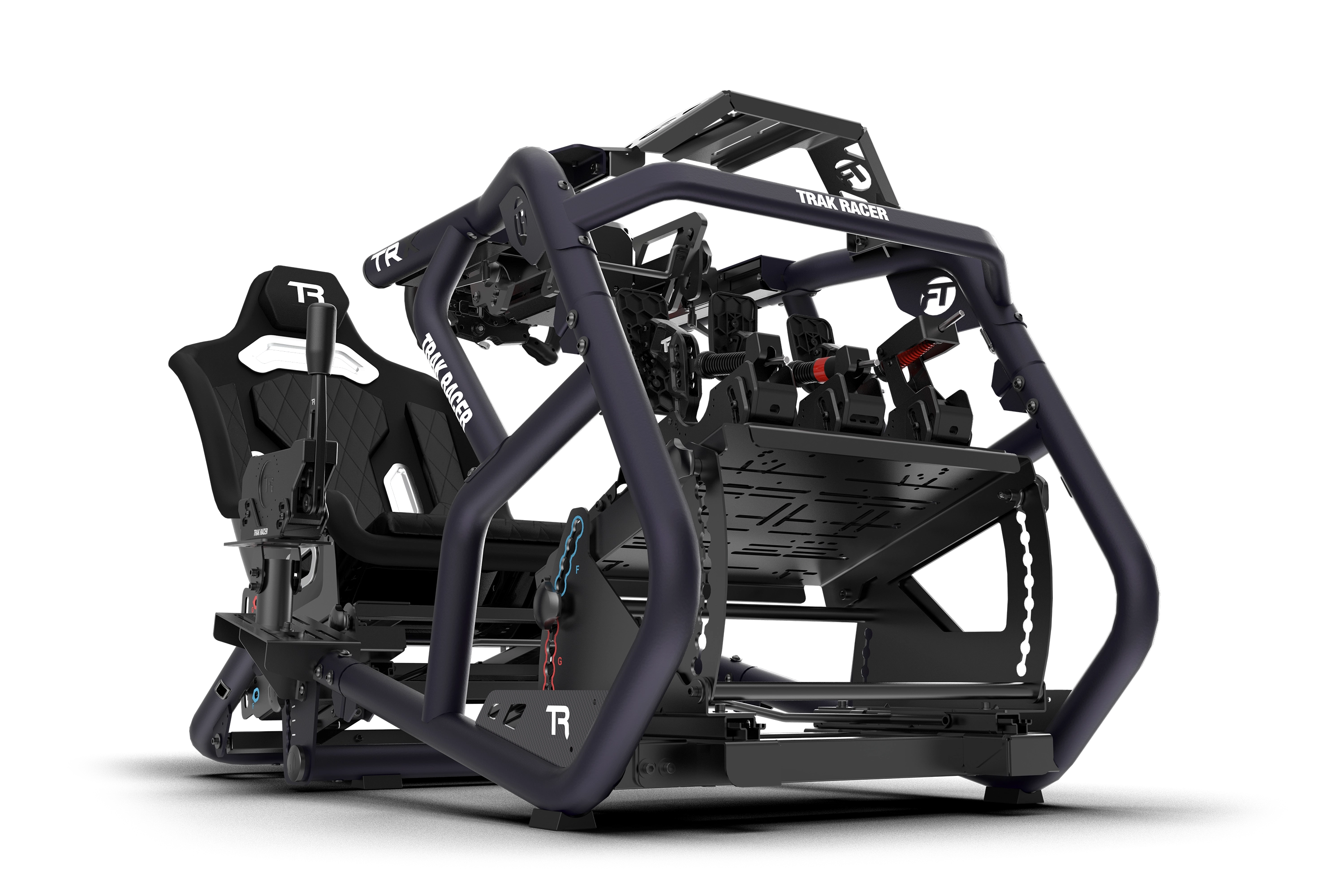 trak-racer-trx-v2-simulatore-racing-bull-blue-formula-gt image 1