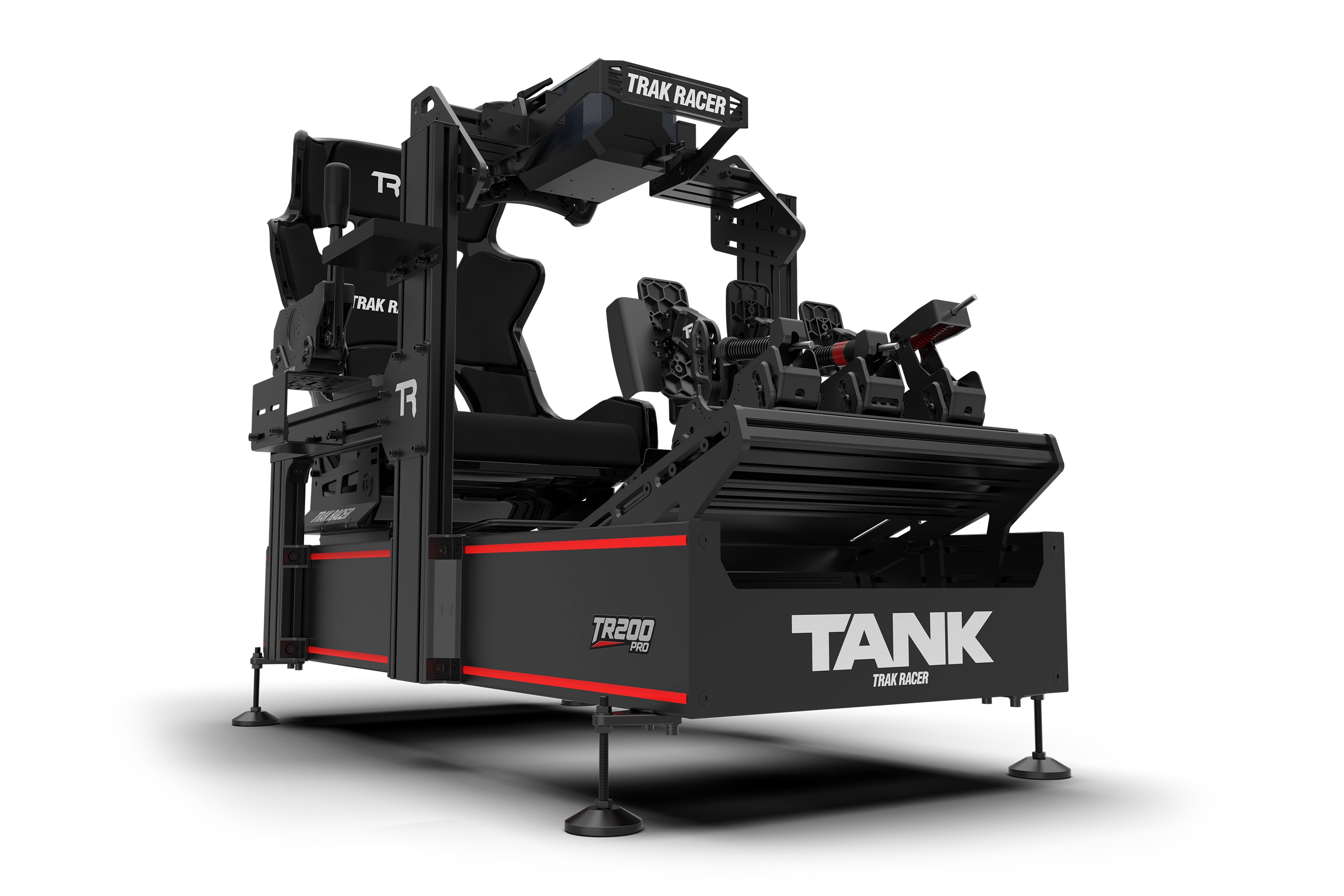 trak-racer-tr200-pro-tank-cockpit-sim-racing-estruso-200mm image 1
