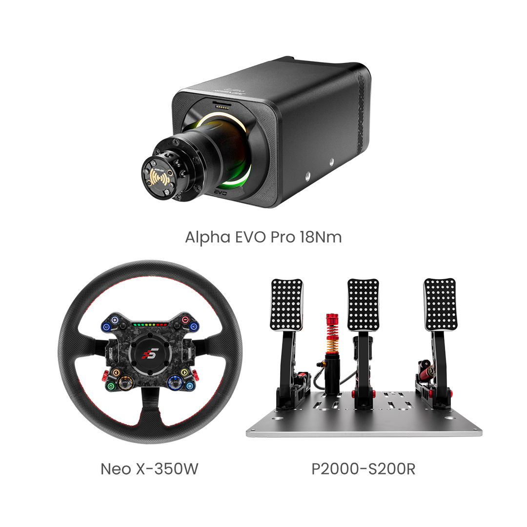 simagic-alpha-evo-pro-18nm-base-volante-direct-drive-bundle-3-pezzi image 5