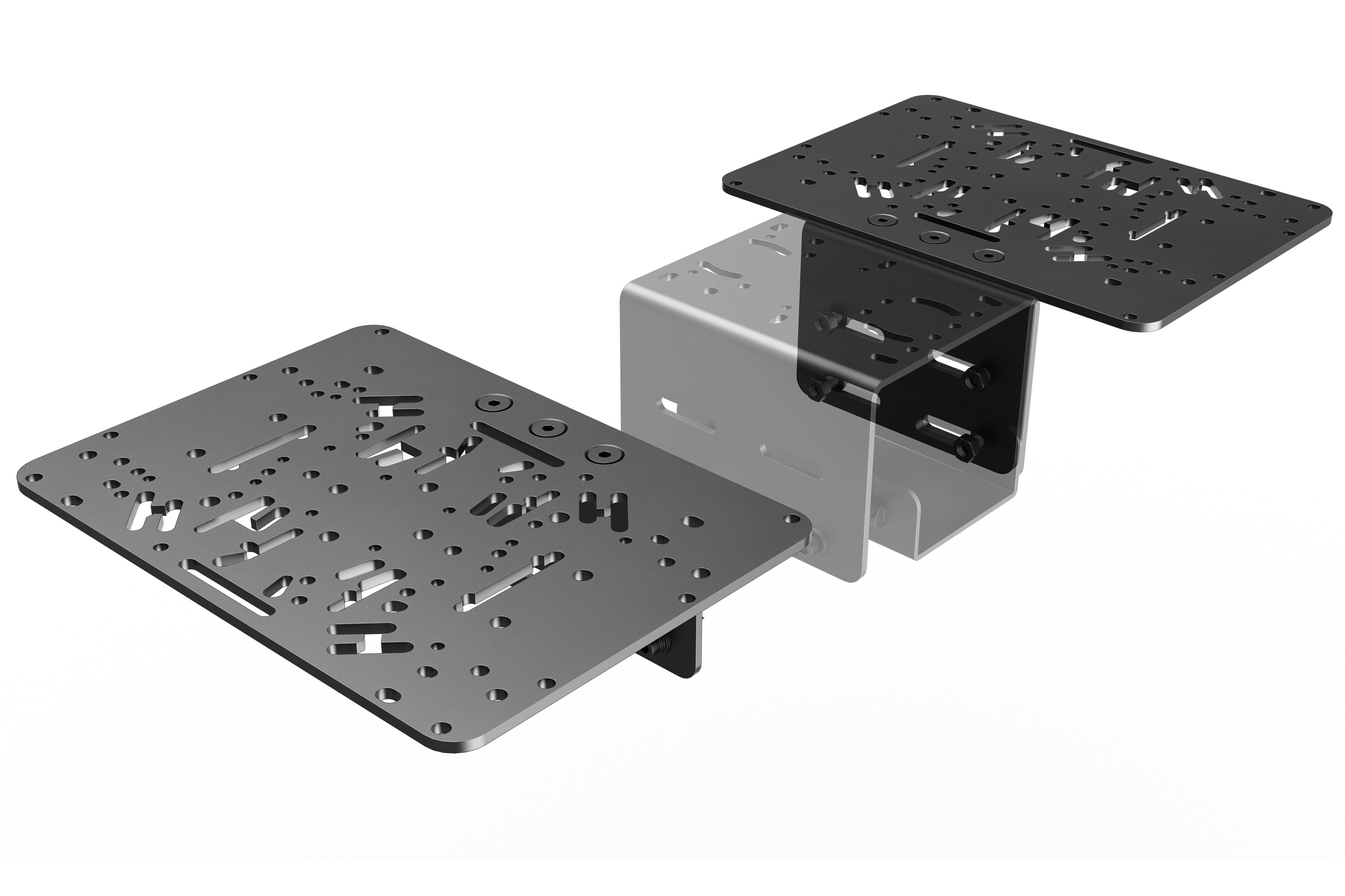 trak-racer-tr-one-supporti-hotas-flight-sim-destro-sinistro-per-alluminio image 2