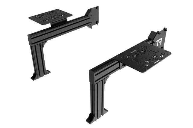 trak-racer-flight-sim-control-mount-kit-2-supporti-laterali-200mm-alluminio image 1