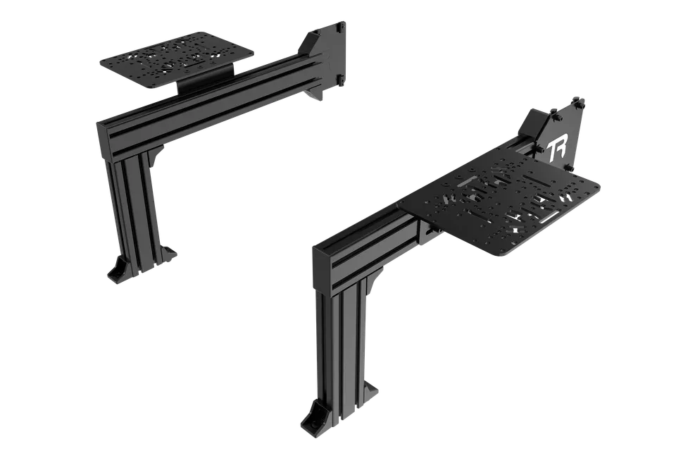 trak-racer-flight-sim-control-mount-kit-2-supporti-laterali-200mm-alluminio image 1