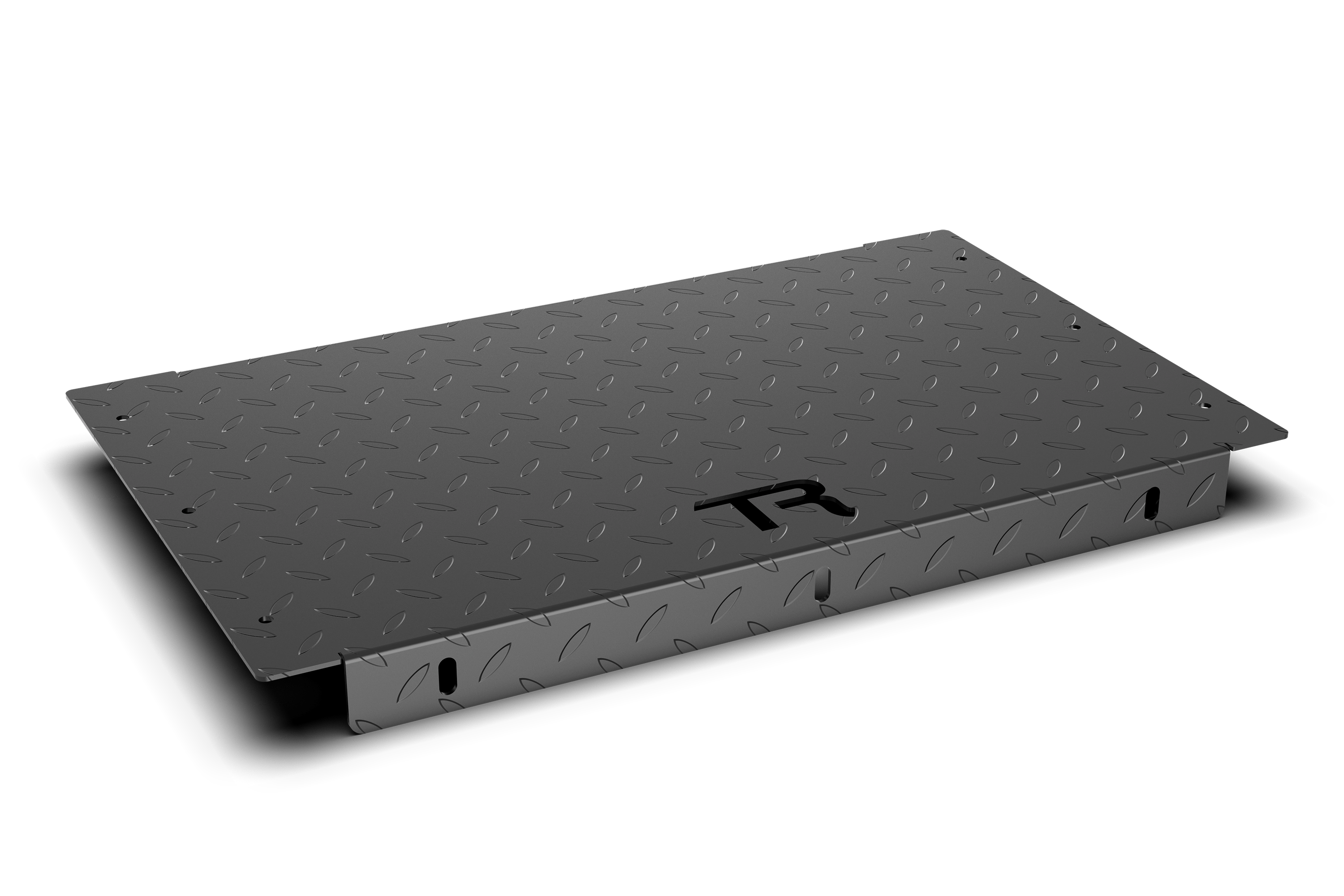 trak-racer-sim-floor-poggiapiedi-3mm-diamond-plate-per-sim-racing-e-flight-sim image 1
