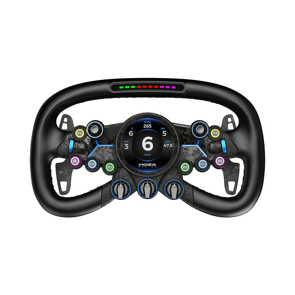 moza-racing-r9-v3-e-vision-gs-bundle-base-direct-drive-volante image 3