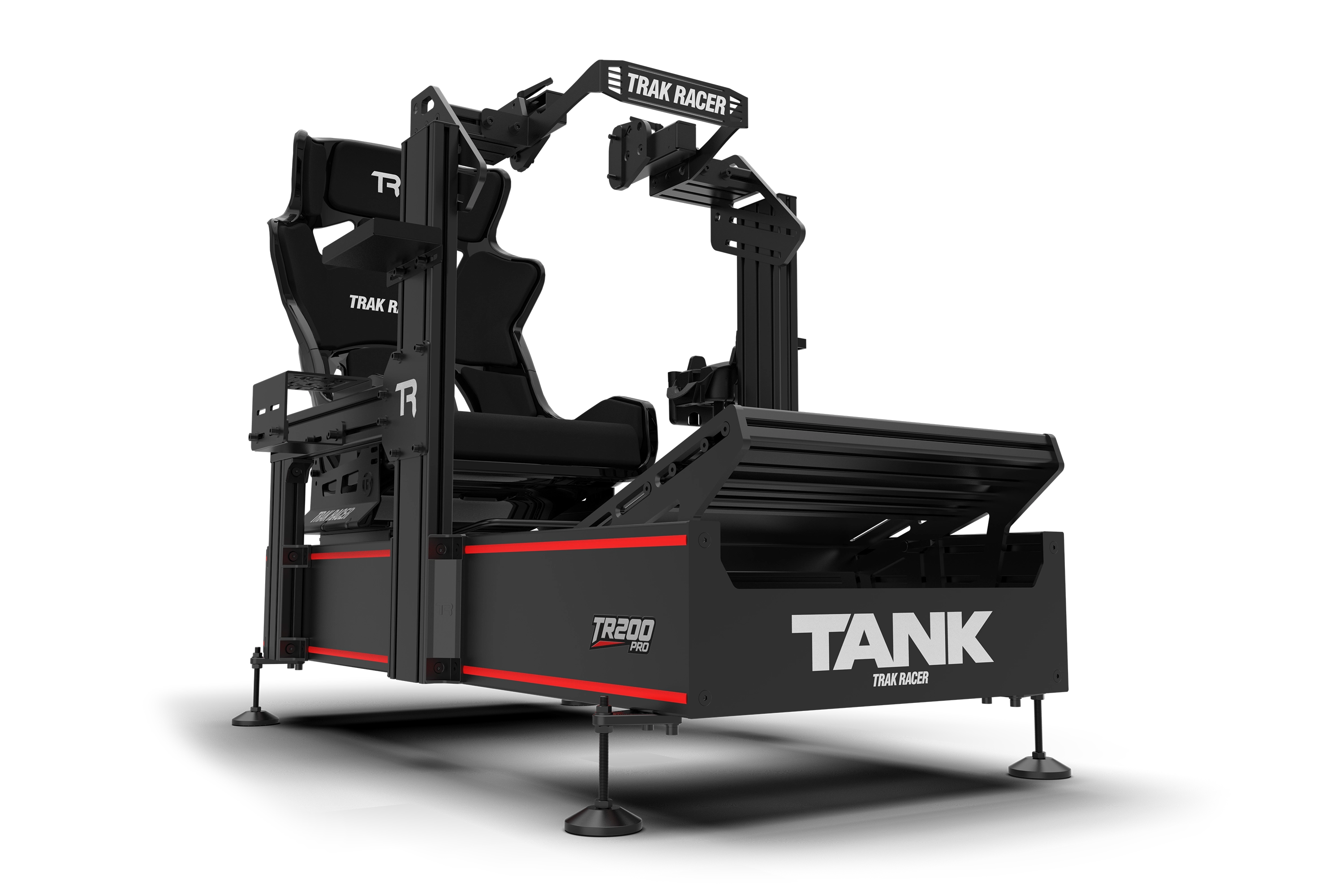 trak-racer-tr200-pro-tank-cockpit-sim-racing-estruso-200mm image 2