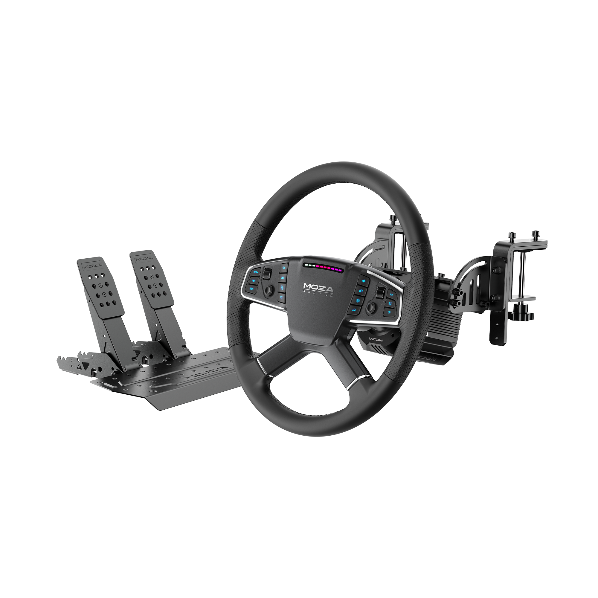 moza-racing-r5-pro-truck-bundle-volante-400mm-pedali image 1