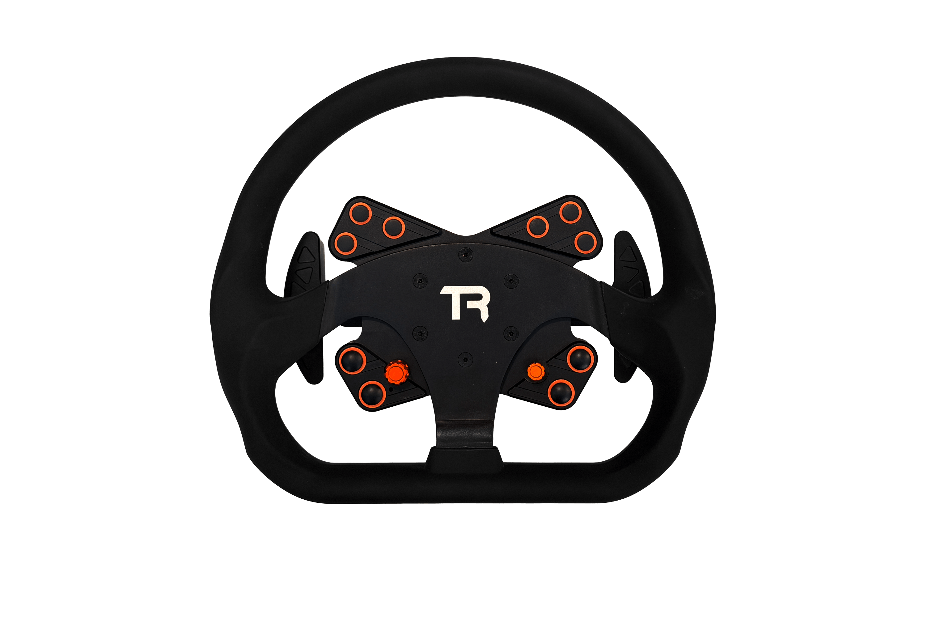 trak-racer-corona-volante-gt-330mm-13-flat-bottom-chiusa-in-alluminio-con-grip-s image 6