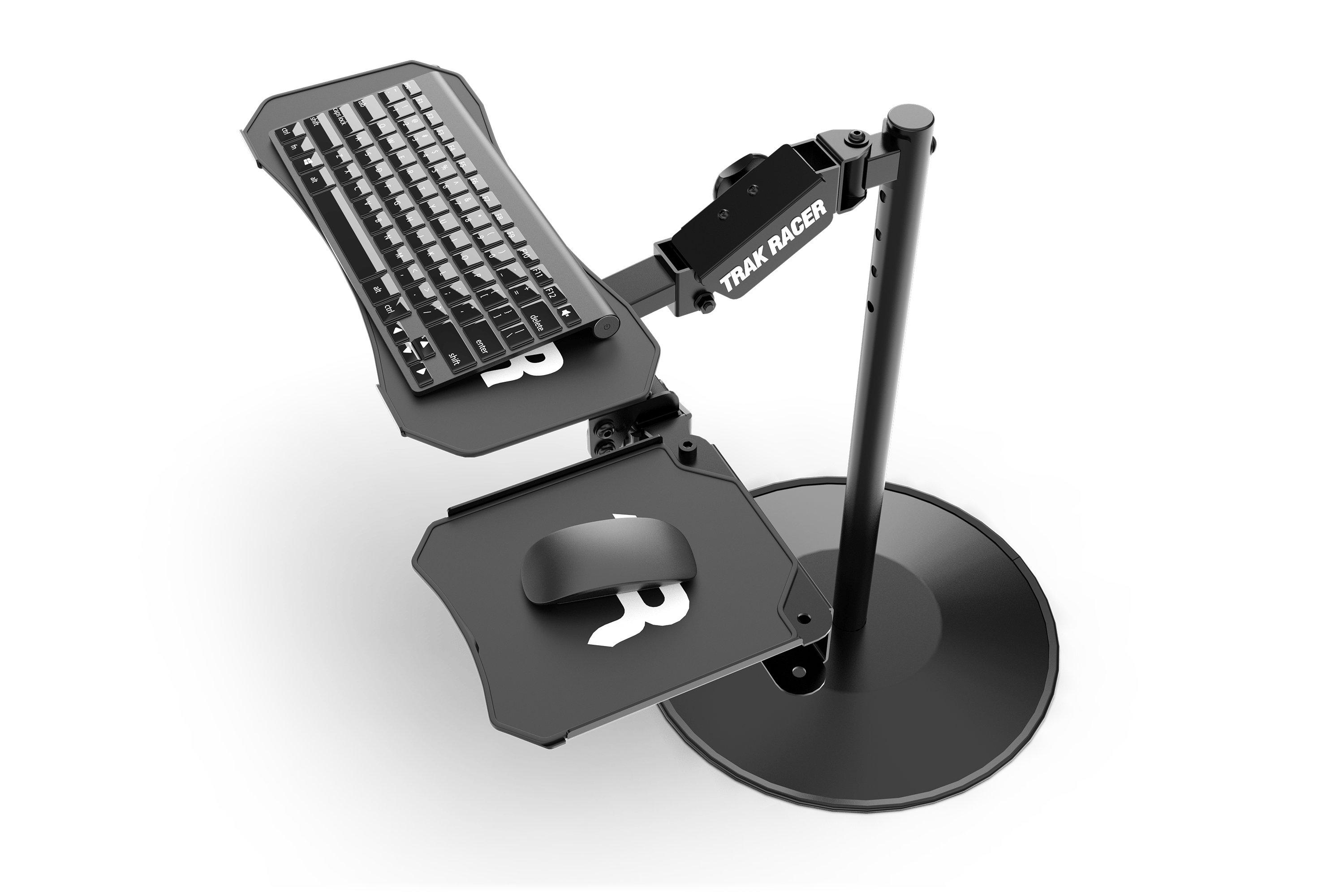 trak-racer-free-standing-supporto-tastiera-e-mouse-regolabile-per-cockpit image 1
