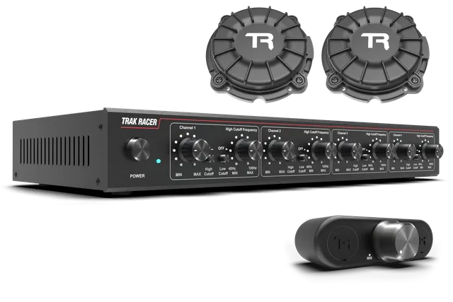 trak-racer-4ch-40w-amplificatore-bassa-frequenza-classe-d-con-2-bass-shaker image 1
