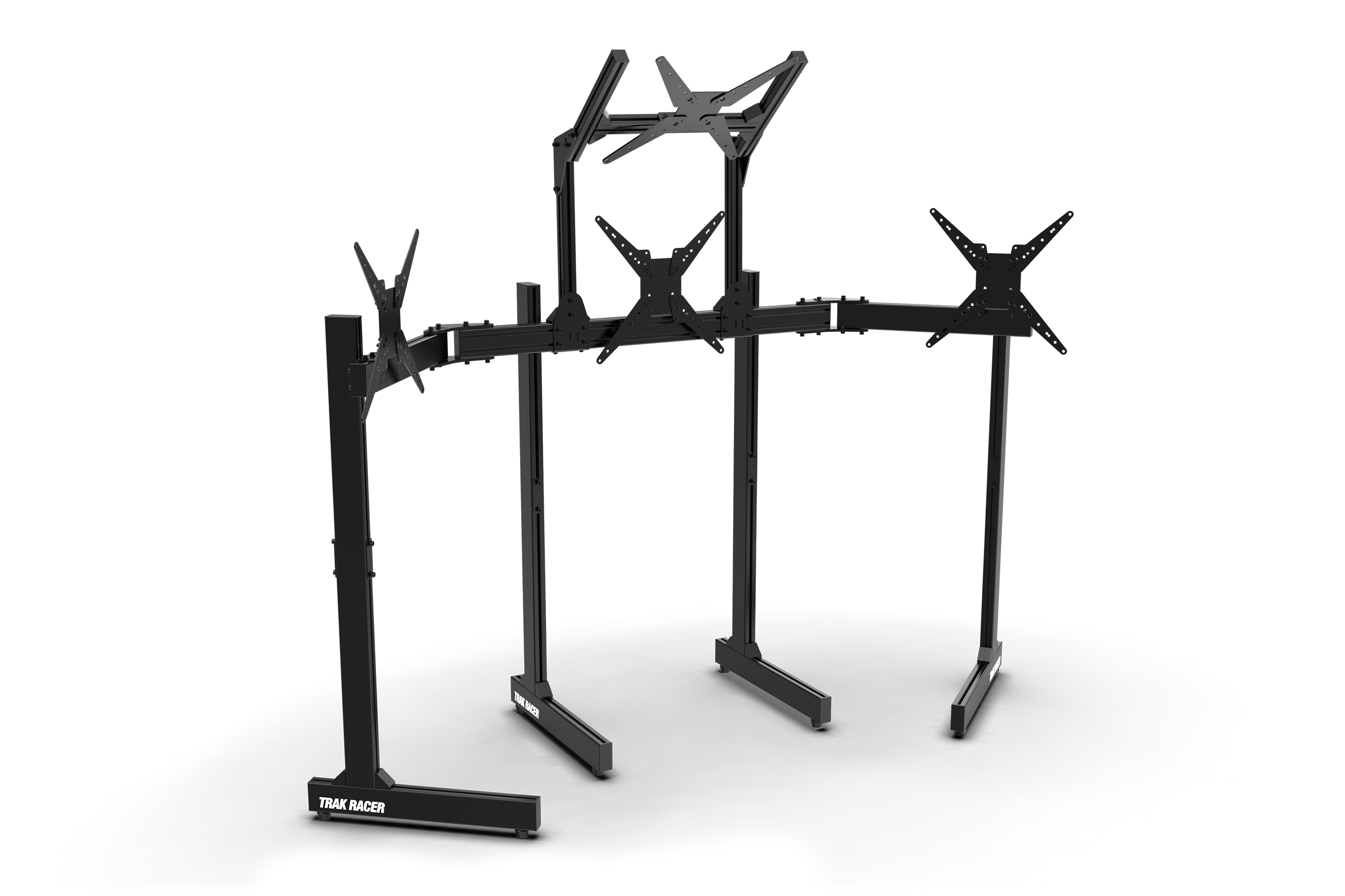 trak-racer-supporto-monitor-quadruplo-freestanding-fino-a-55-45-overhead image 3