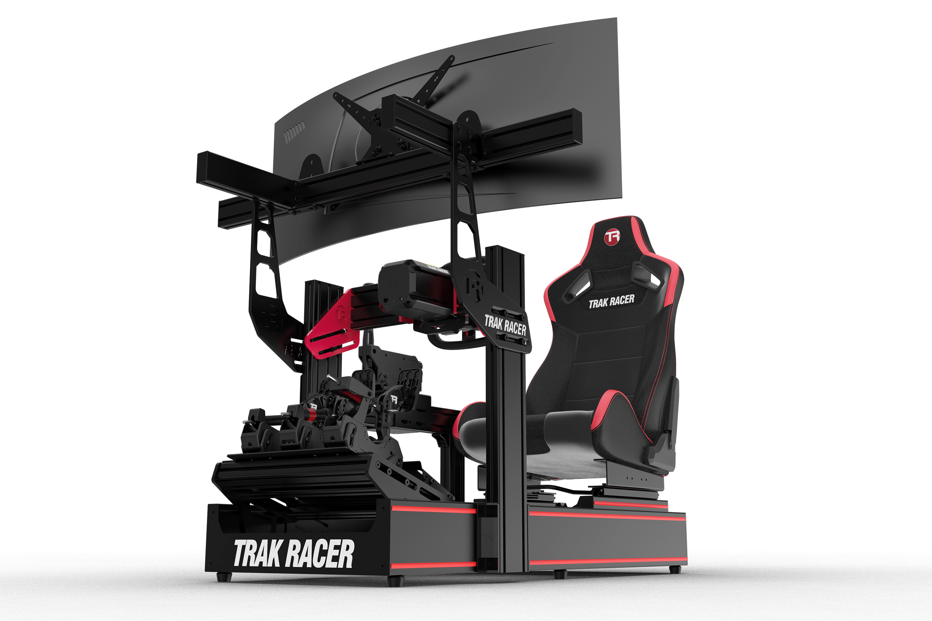 trak-racer-tr160-v5-racing-simulator-con-seat-slider-kit image 1