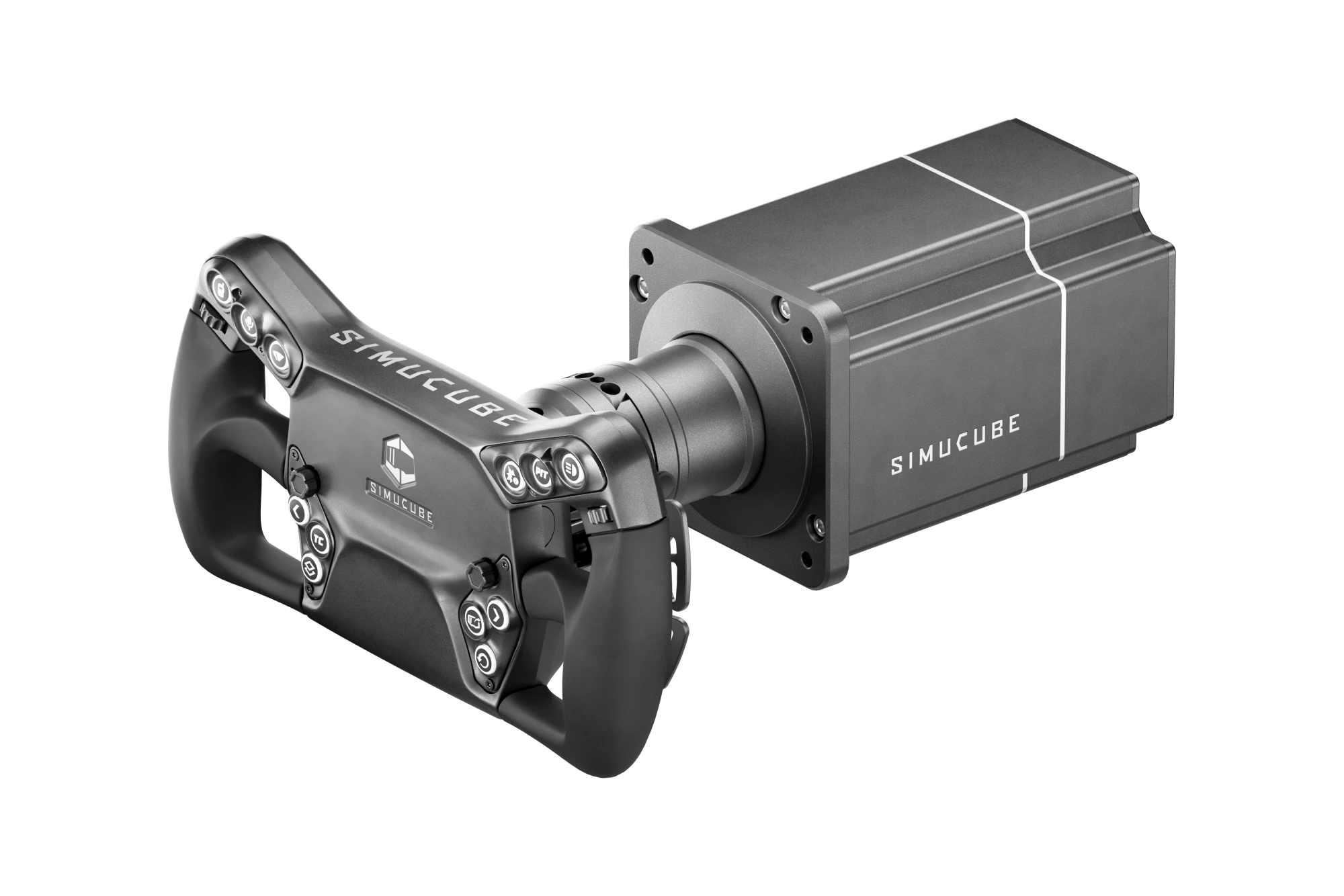 simucube-savu-sport-x-simucube-2-wheelbase-bundle-volante-base image 1
