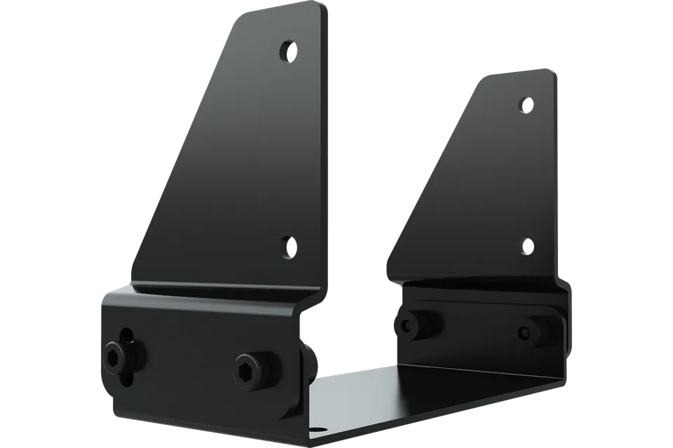 trak-racer-staffa-laterale-direct-drive-per-fanatec-in-acciaio-al-carbonio-regol image 1