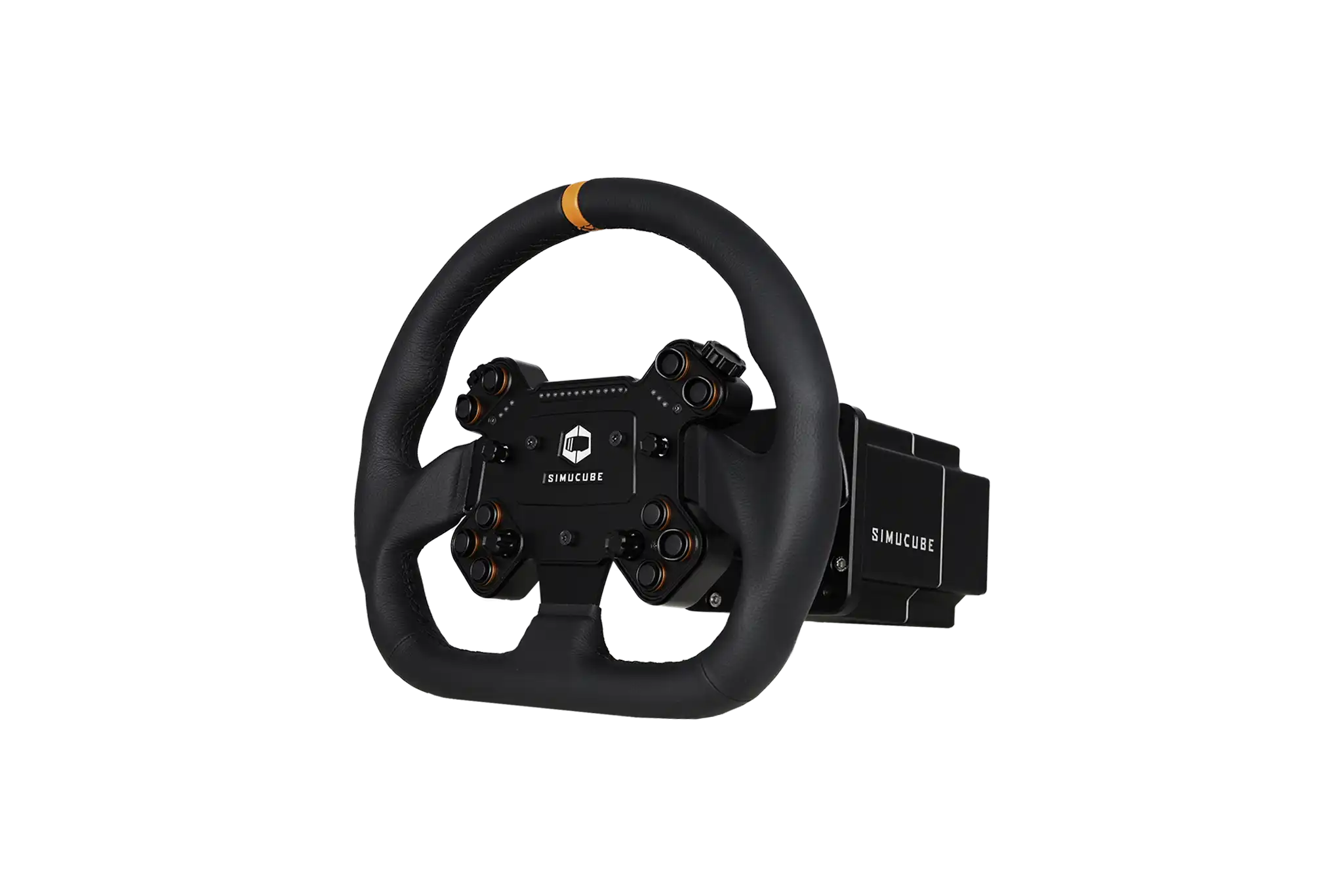 simucube-valo-gt-23-leather-x-simucube-2-wheelbase-bundle image 1