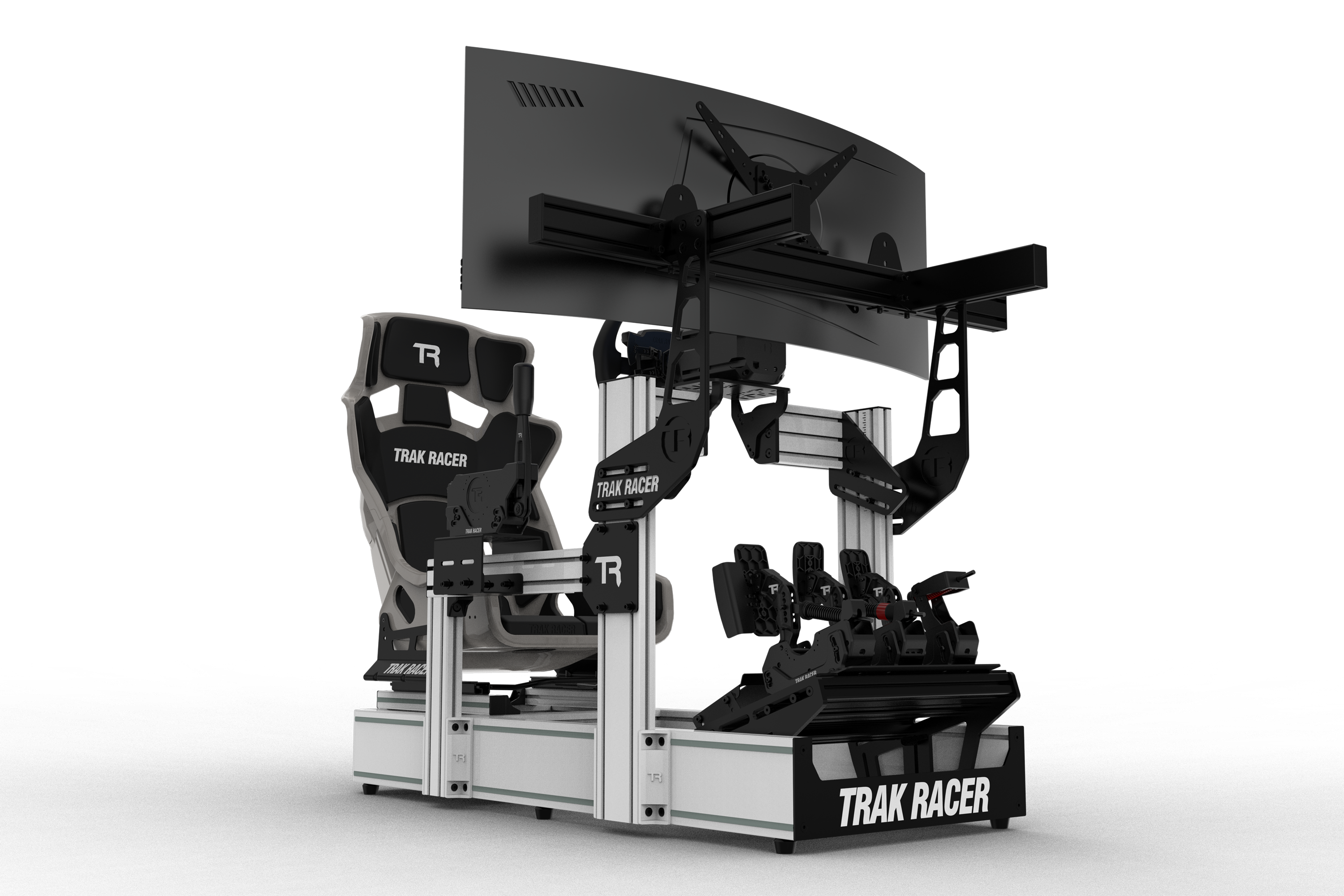 trak-racer-tr160-v5-racing-simulator-con-seat-slider-kit image 8