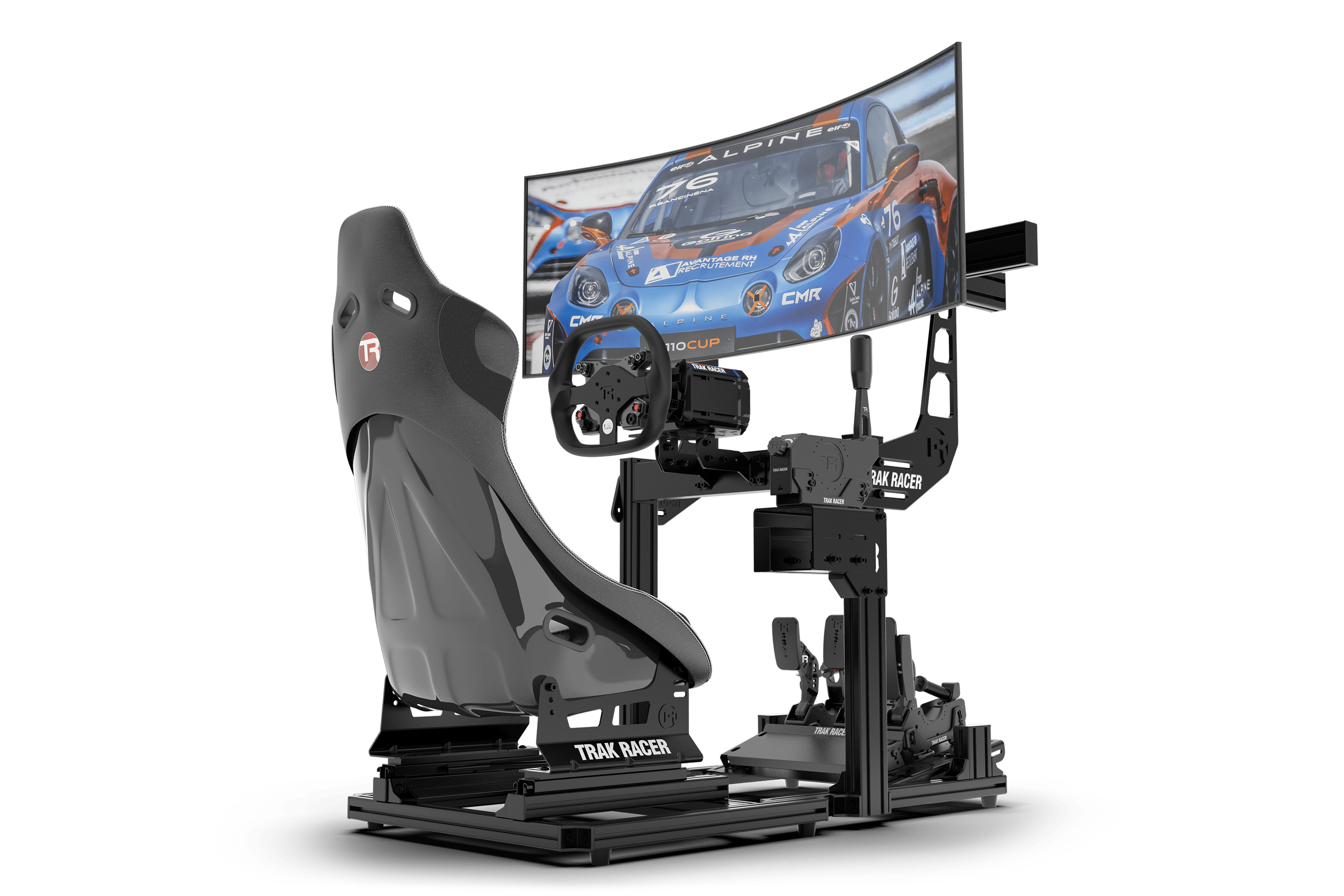 trak-racer-tr40s-racing-simulator-cockpit-in-alluminio-solo-telaio image 5