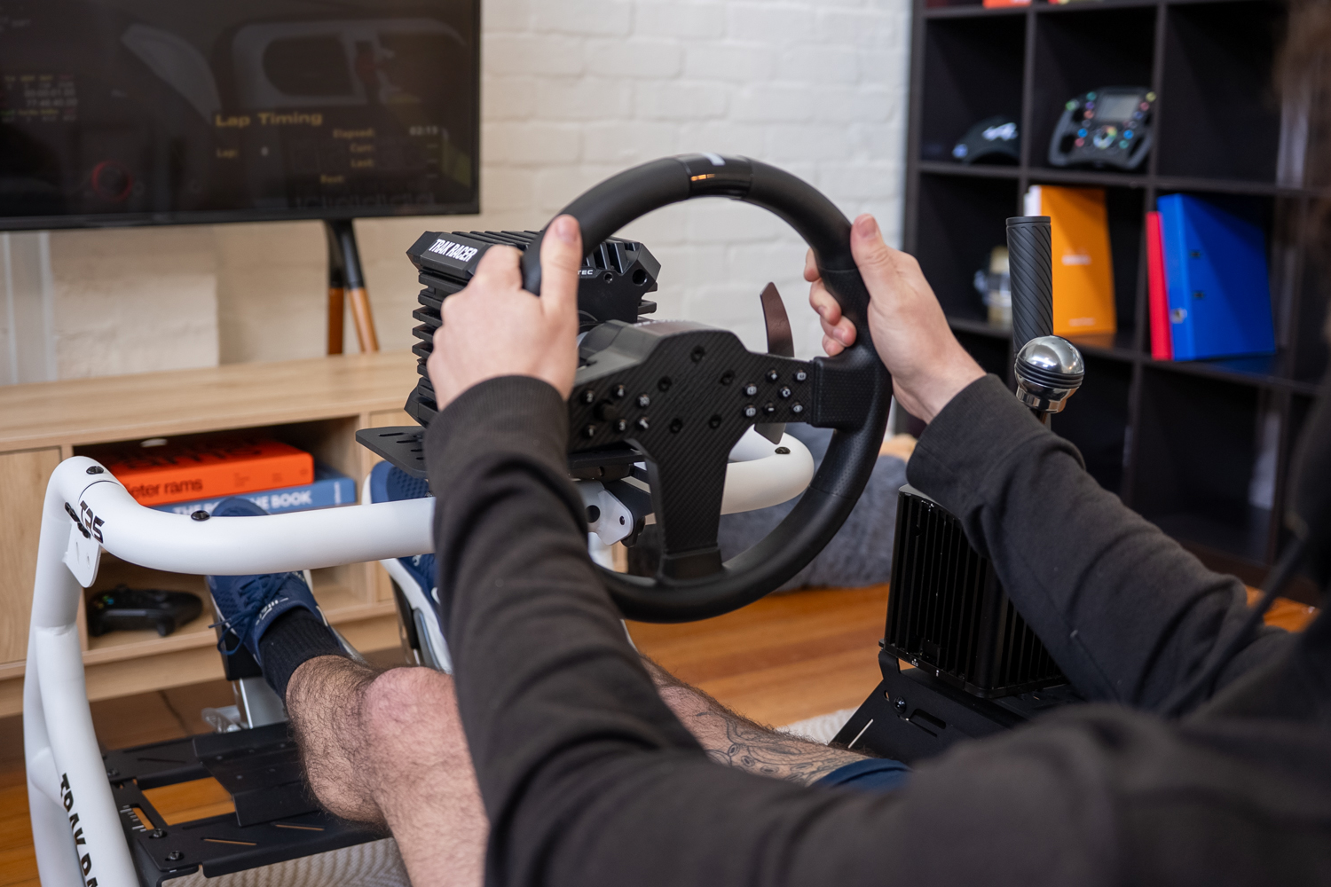 trak-racer-tr5-cockpit-simulatore-racing-ibrido-telaio image 7