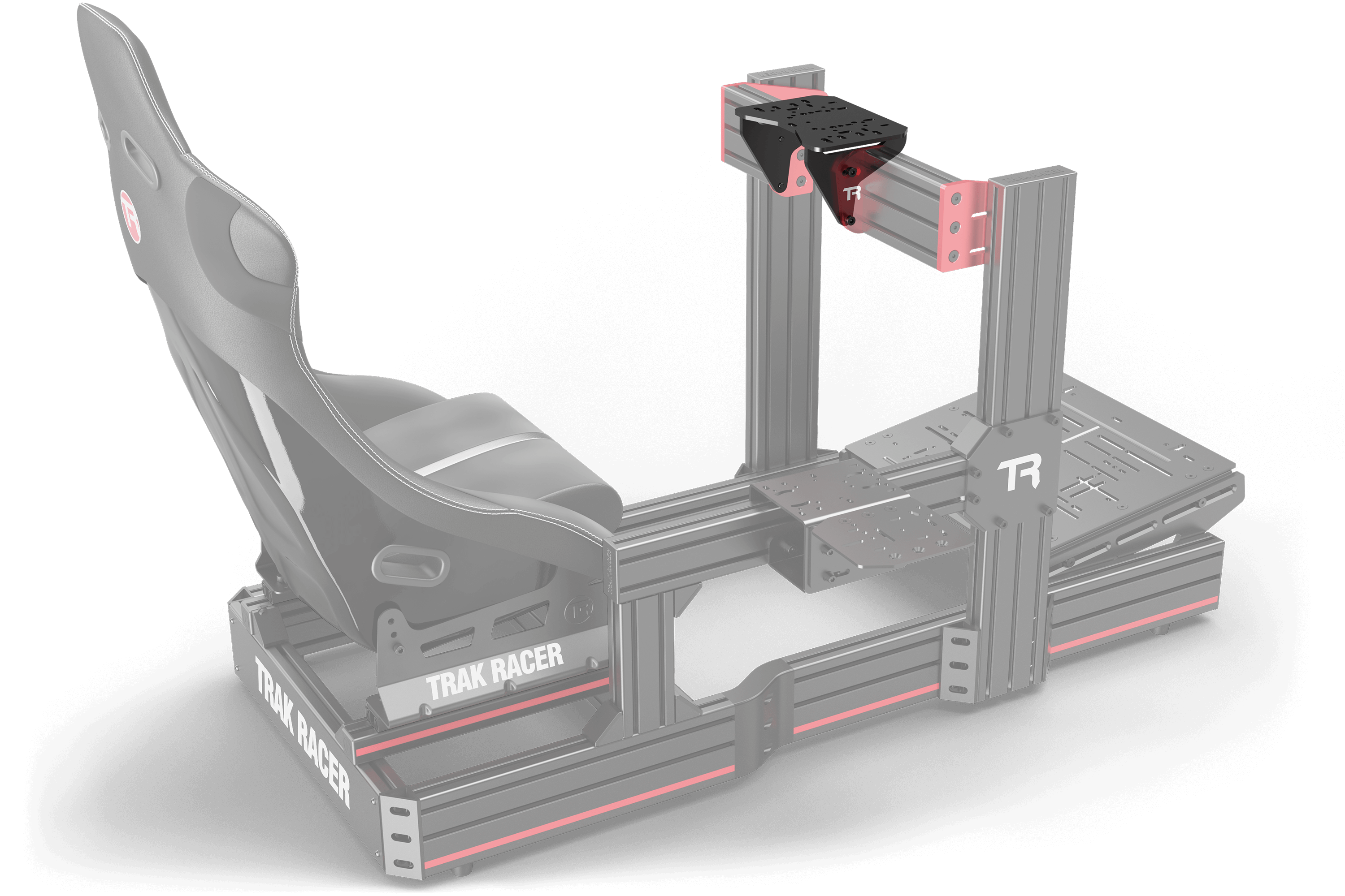 trak-racer-tr-one-universal-wheel-mount-plate-piastra-volante-richiede-base-kit- image 4