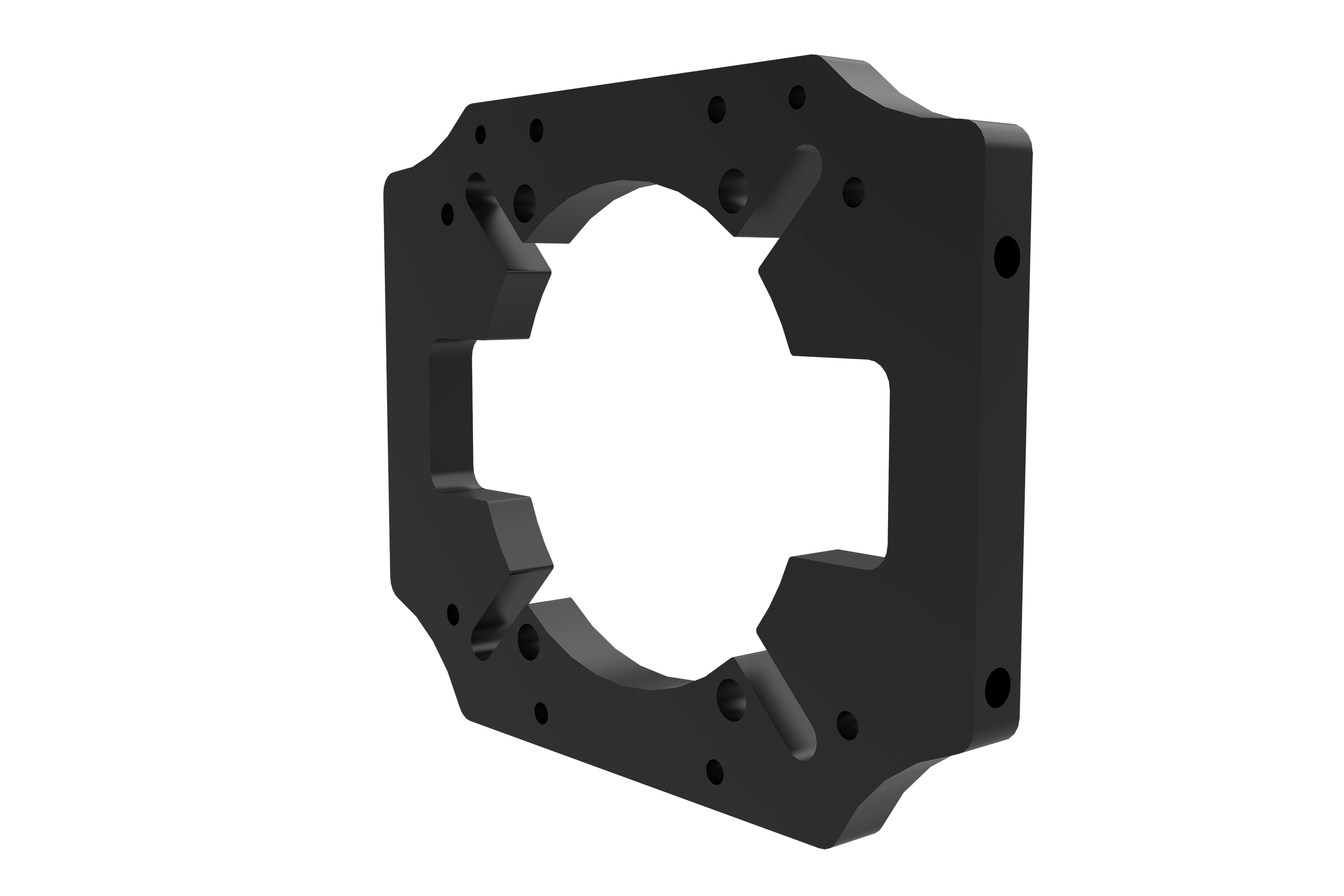trak-racer-tr-one-piastra-anteriore-per-moza-r9-r25-ultra-front-wheel-mount image 1