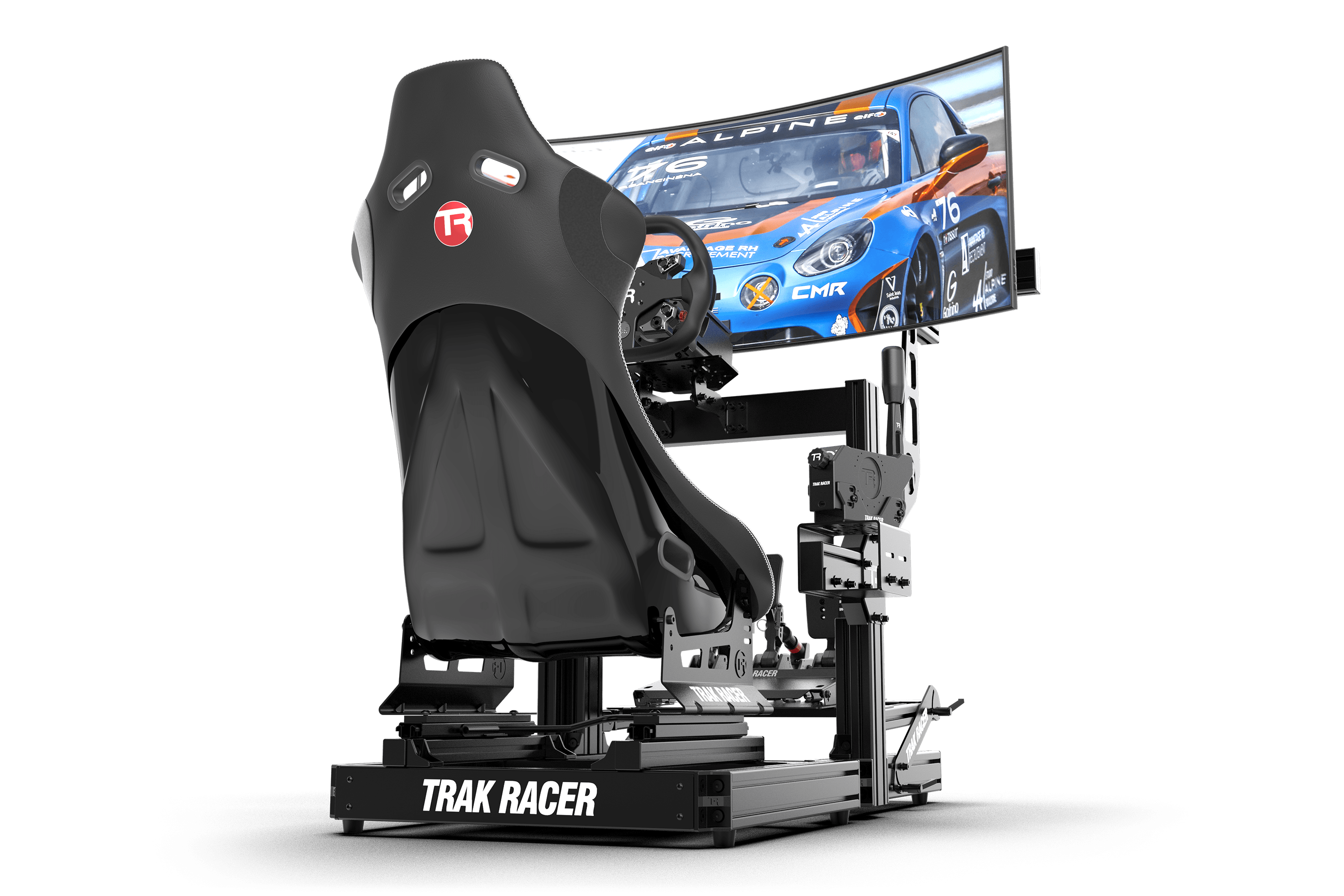 trak-racer-tr80s-racing-simulator-cockpit-alluminio-gt-formula image 5
