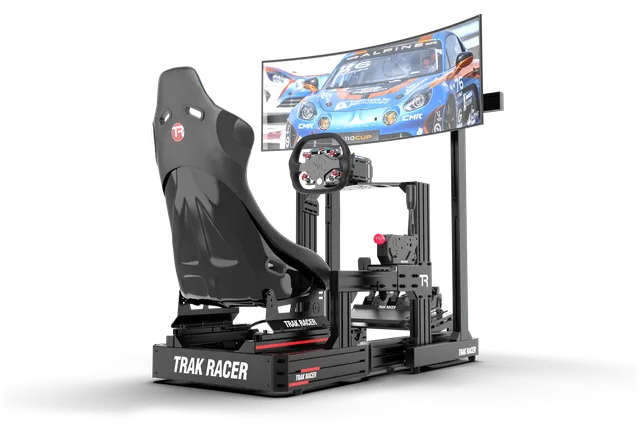 trak-racer-freestanding-single-monitor-stand-per-tv-fino-a-80 image 1