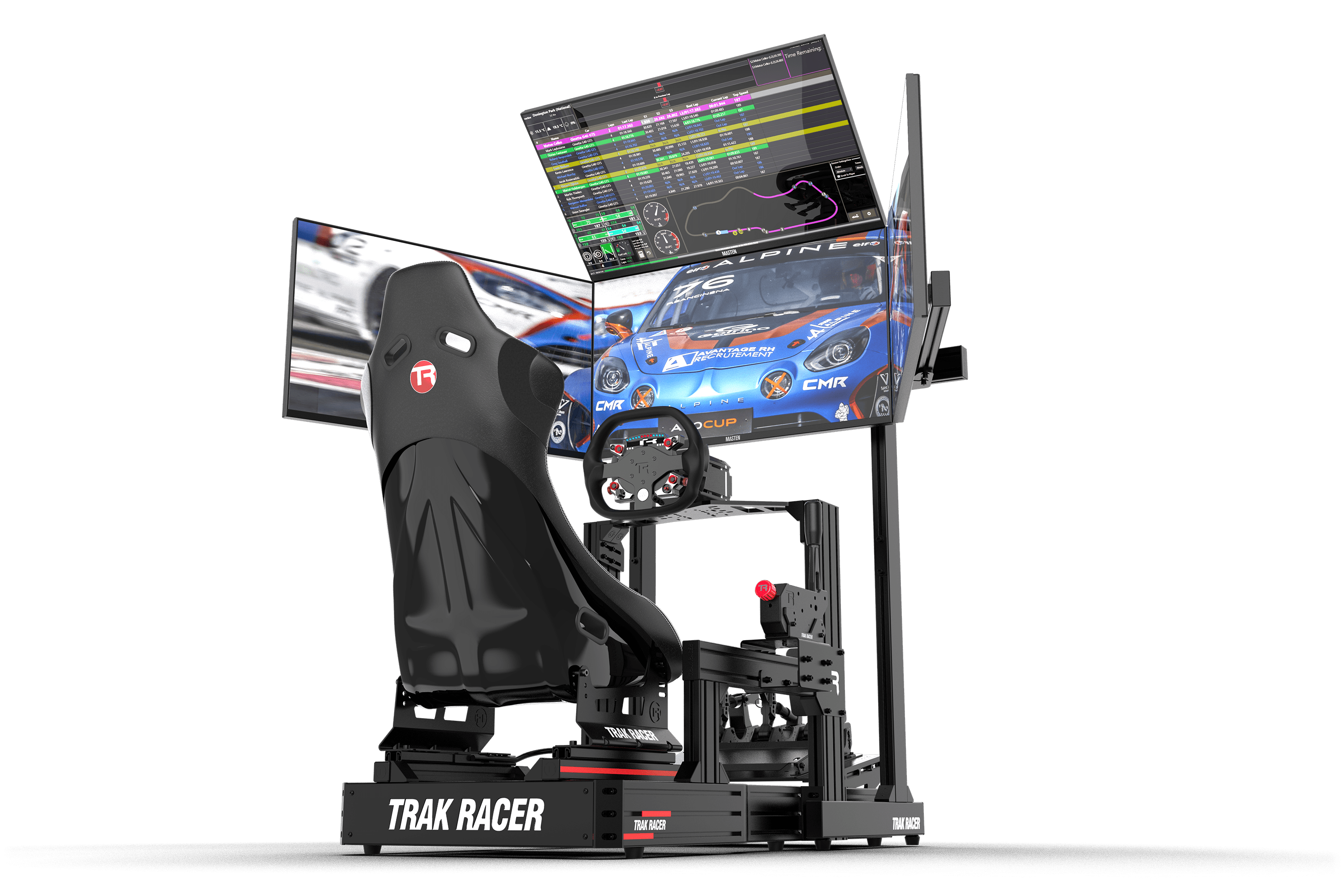 trak-racer-freestanding-quad-monitor-stand-supporto-autoportante-per-4-monitor-f image 1