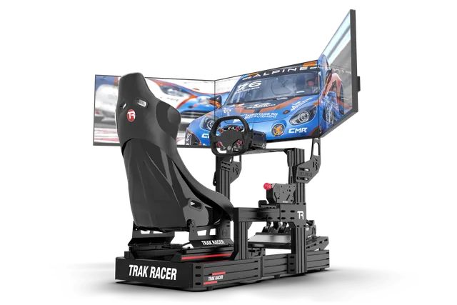 trak-racer-stand-triplo-monitor-integrato-a-cockpit-fino-a-45-per-sim-racing-e-f image 1