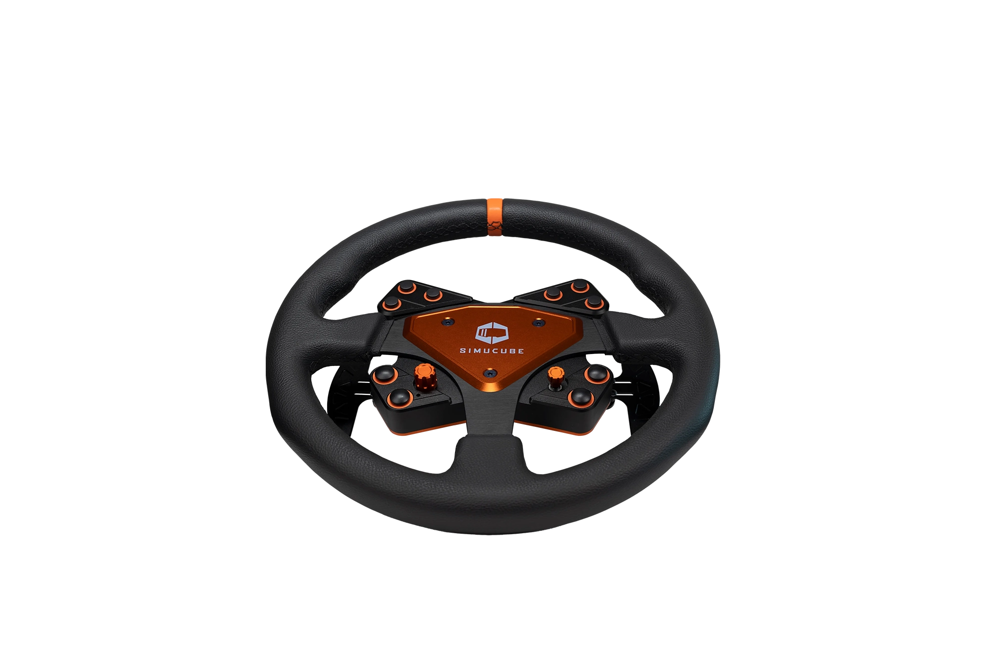 simucube-tahko-round-orange-edition-corona-volante-rotonda image 2