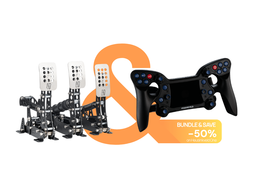 heusinkveld-ultimate-set-3-pedali-black image 1