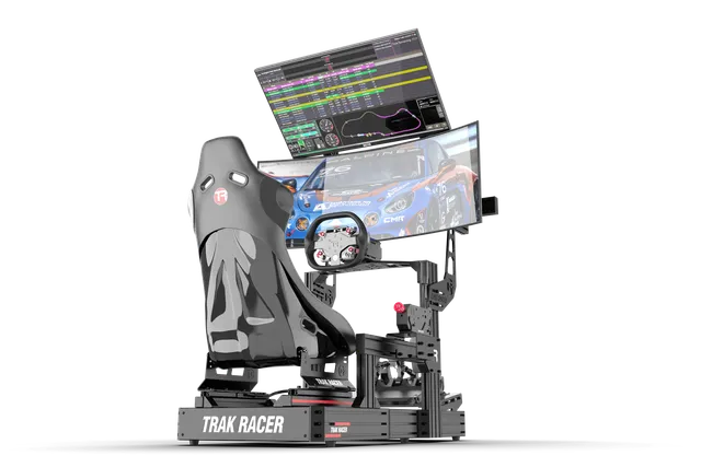 trak-racer-cockpit-mounted-dual-monitor-stand-supporto-doppio-monitor-fino-a-80 image 1