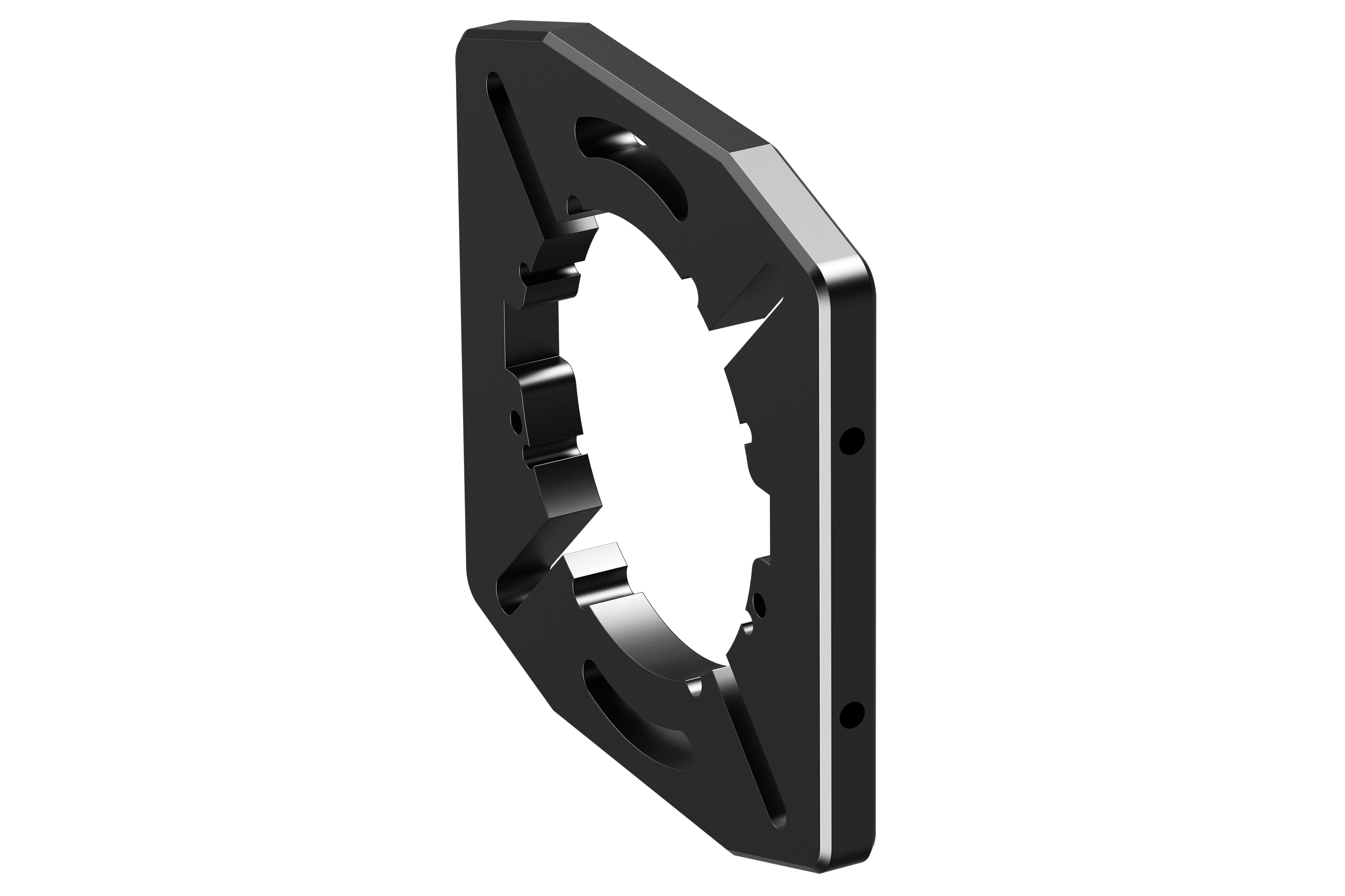 trak-racer-tr-one-v3-piastra-front-mount-per-simucube-vrs-e-simagic-alpha image 1