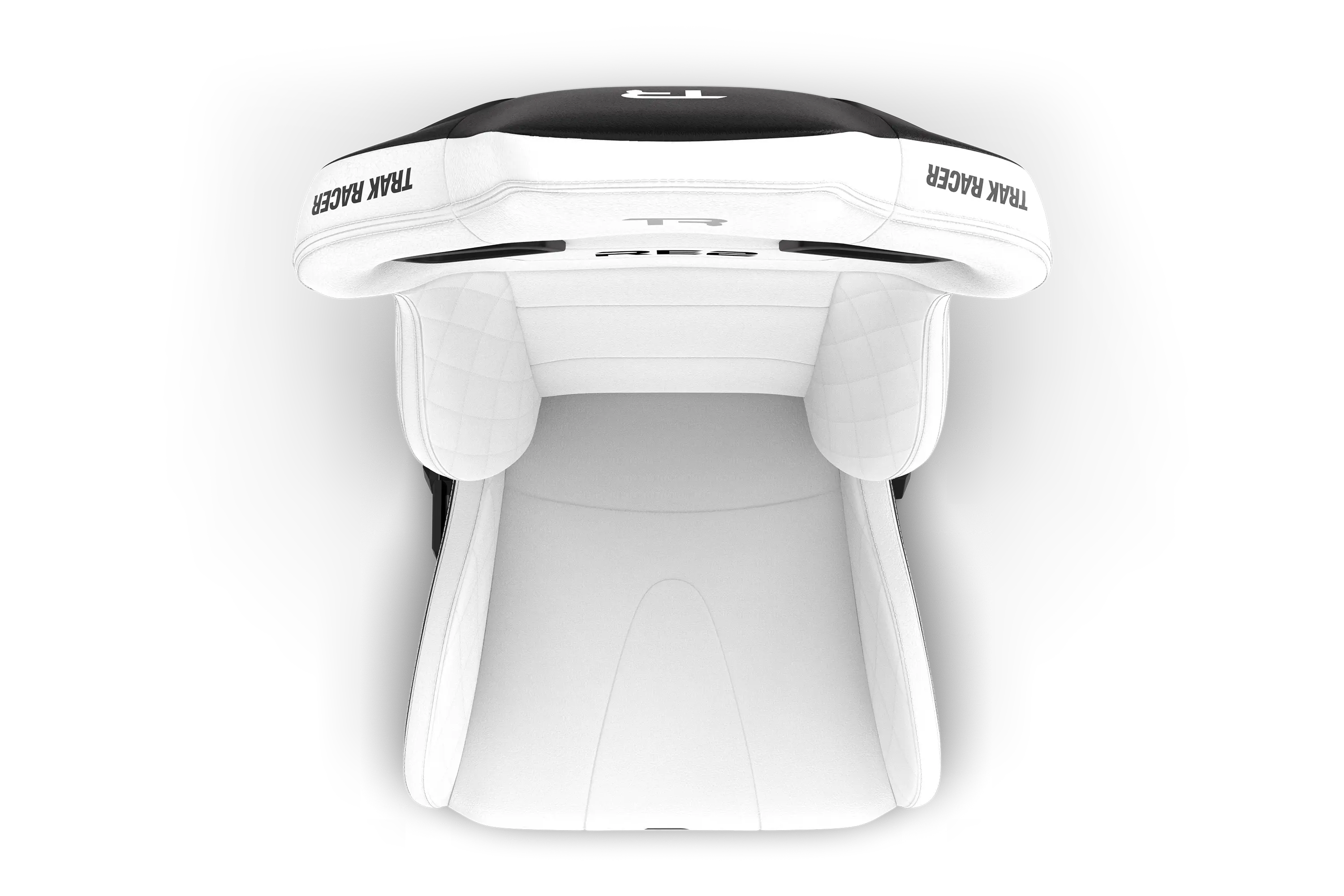 trak-racer-re2-sedile-sim-racing-reclinabile-dual-lock-bianco-diamond image 3